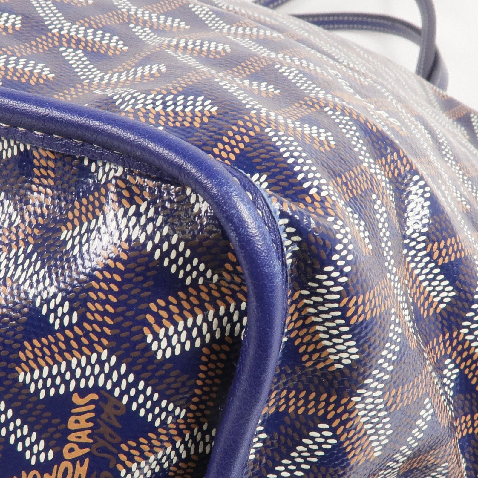 GOYARD 塗層帆布Anjou GM銀扣手挽袋