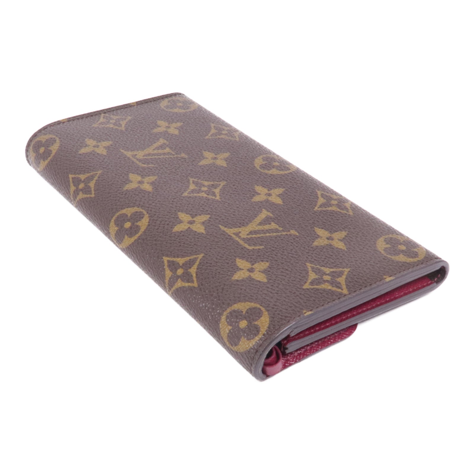 LOUIS VUITTON Monogram Emilie Long Wallet金扣長錢包