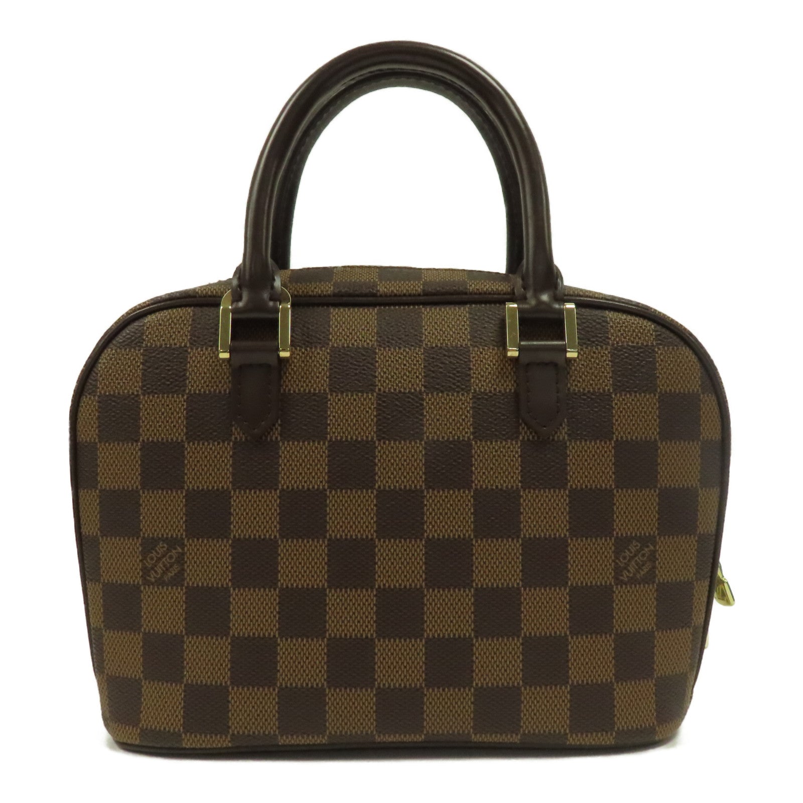 LOUIS VUITTON 【激減優惠】Damier Sarria Mini金扣手挽袋啡色