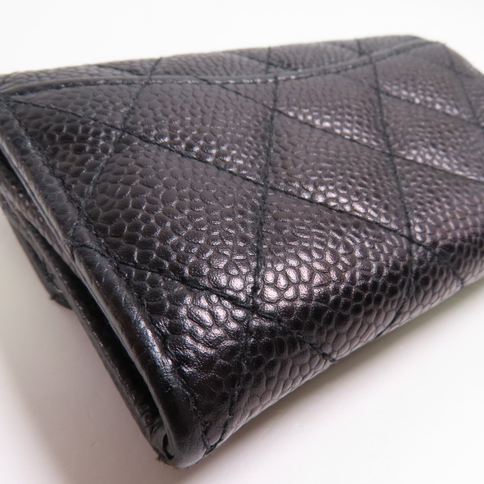 CHANEL 牛皮皮革Card Case金扣卡片套