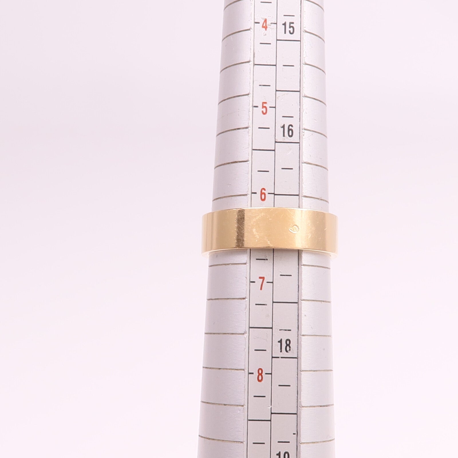 HERMES 18K玫瑰金H d'ancre Ring鑽石戒指Hermes#53/US#6.5