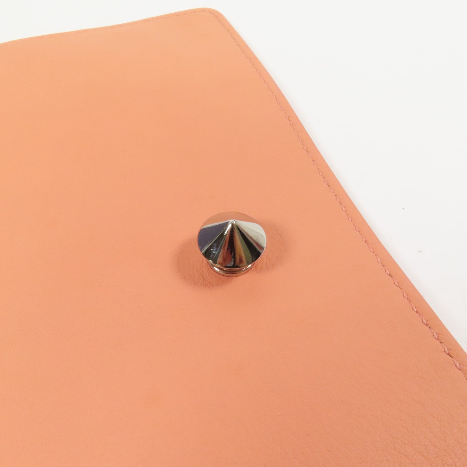 FENDI 牛皮皮革Dotcom銀扣手挽肩背兩用袋