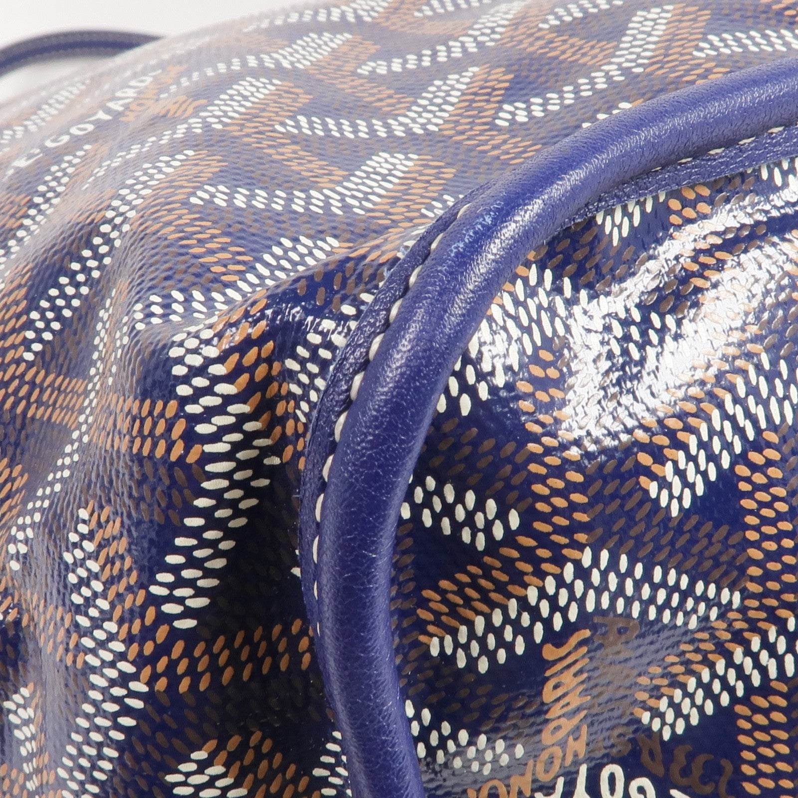 GOYARD 塗層帆布Anjou GM銀扣手挽袋