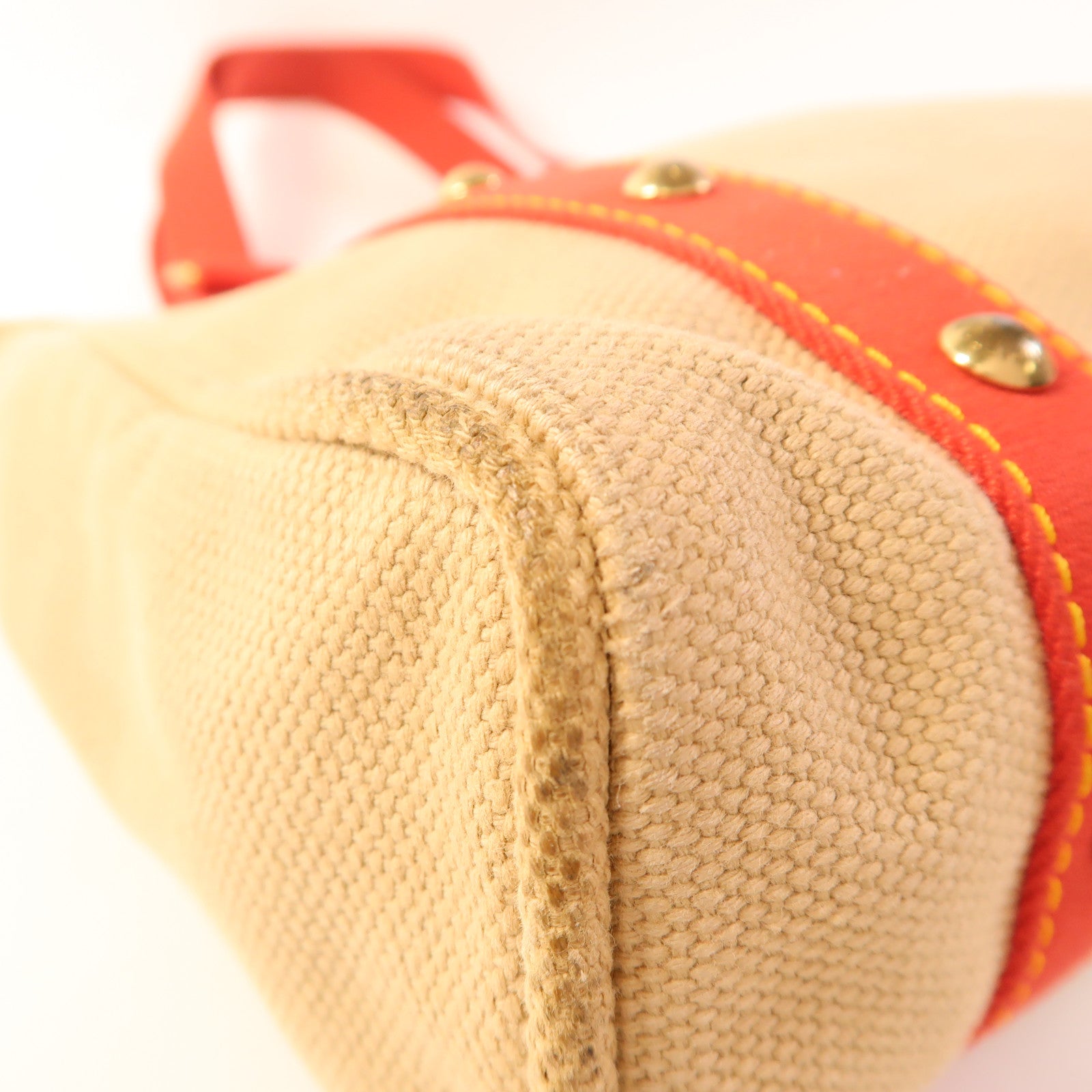 LOUIS VUITTON 帆布Cabas GM金扣肩背袋/手挽袋