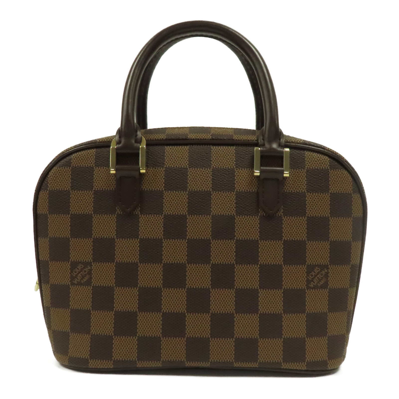 LOUIS VUITTON 【激減優惠】Damier Sarria Mini金扣手挽袋啡色