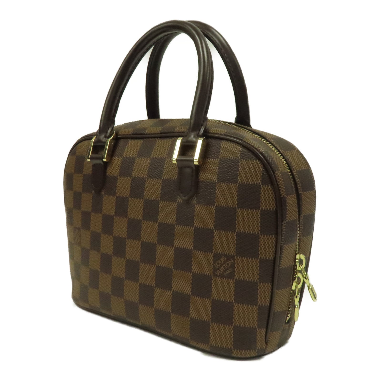 LOUIS VUITTON 【激減優惠】Damier Sarria Mini金扣手挽袋啡色