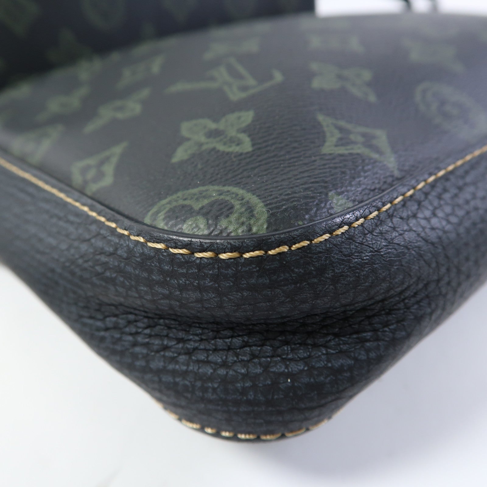 LOUIS VUITTON Monogram Trio Messenger銀扣肩背袋