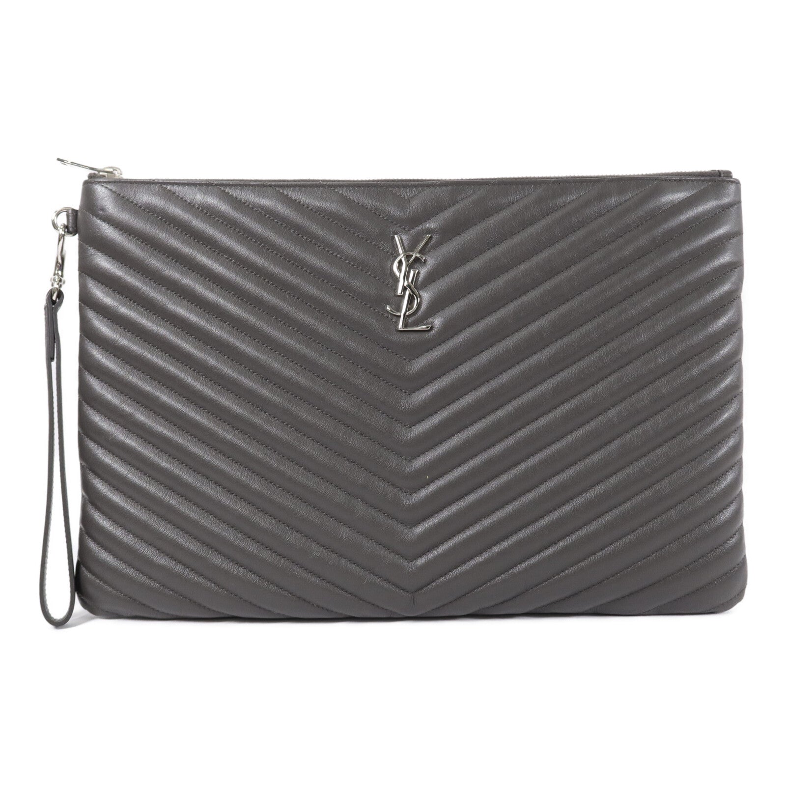 YVES SAINT LAURENT 牛皮皮革Document Holder / Clutch Bag手拿包