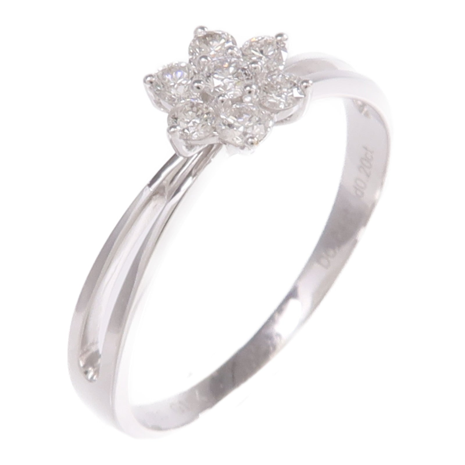 JEWELRY 18K白金Diamond Ring鑽石戒指