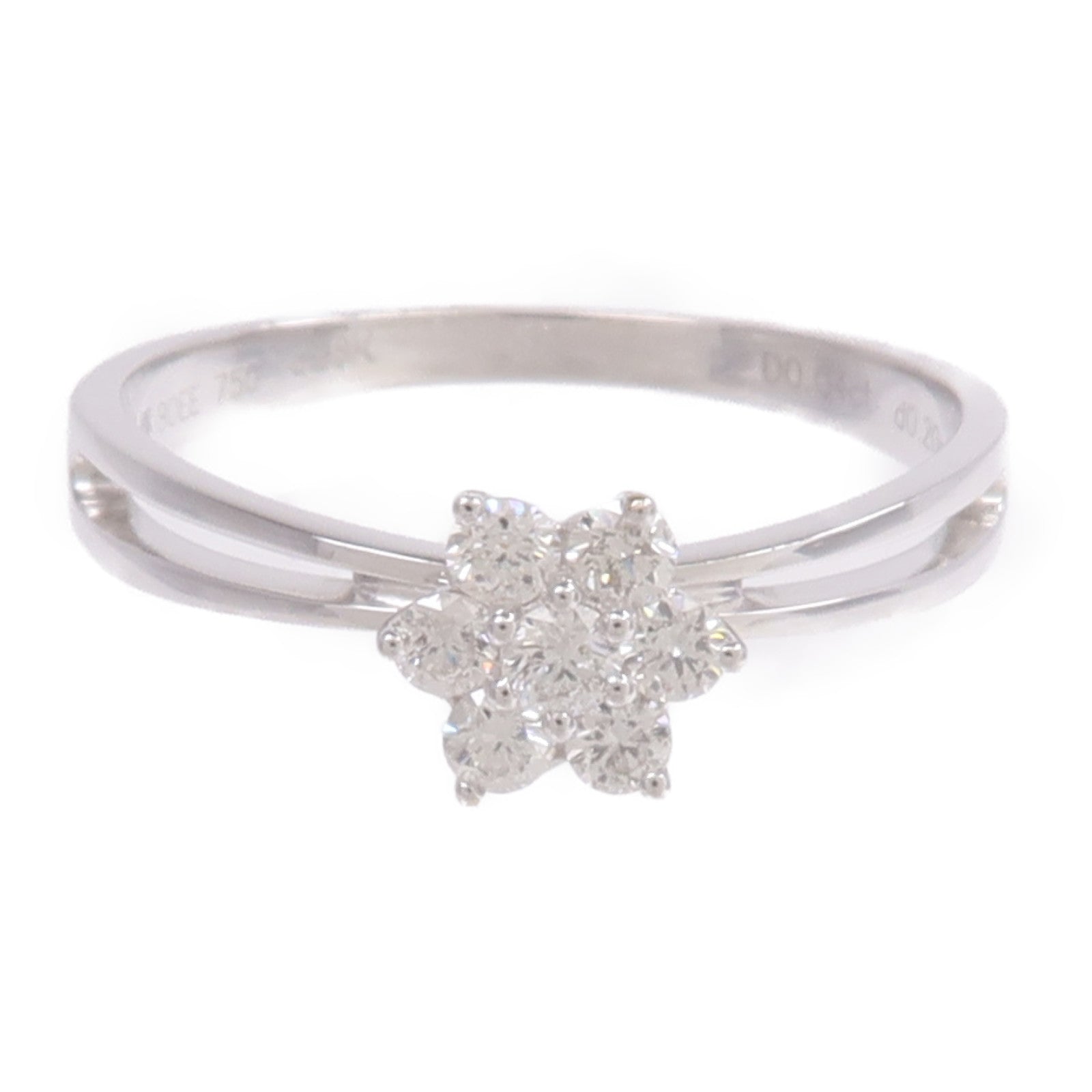 JEWELRY 18K白金Diamond Ring鑽石戒指