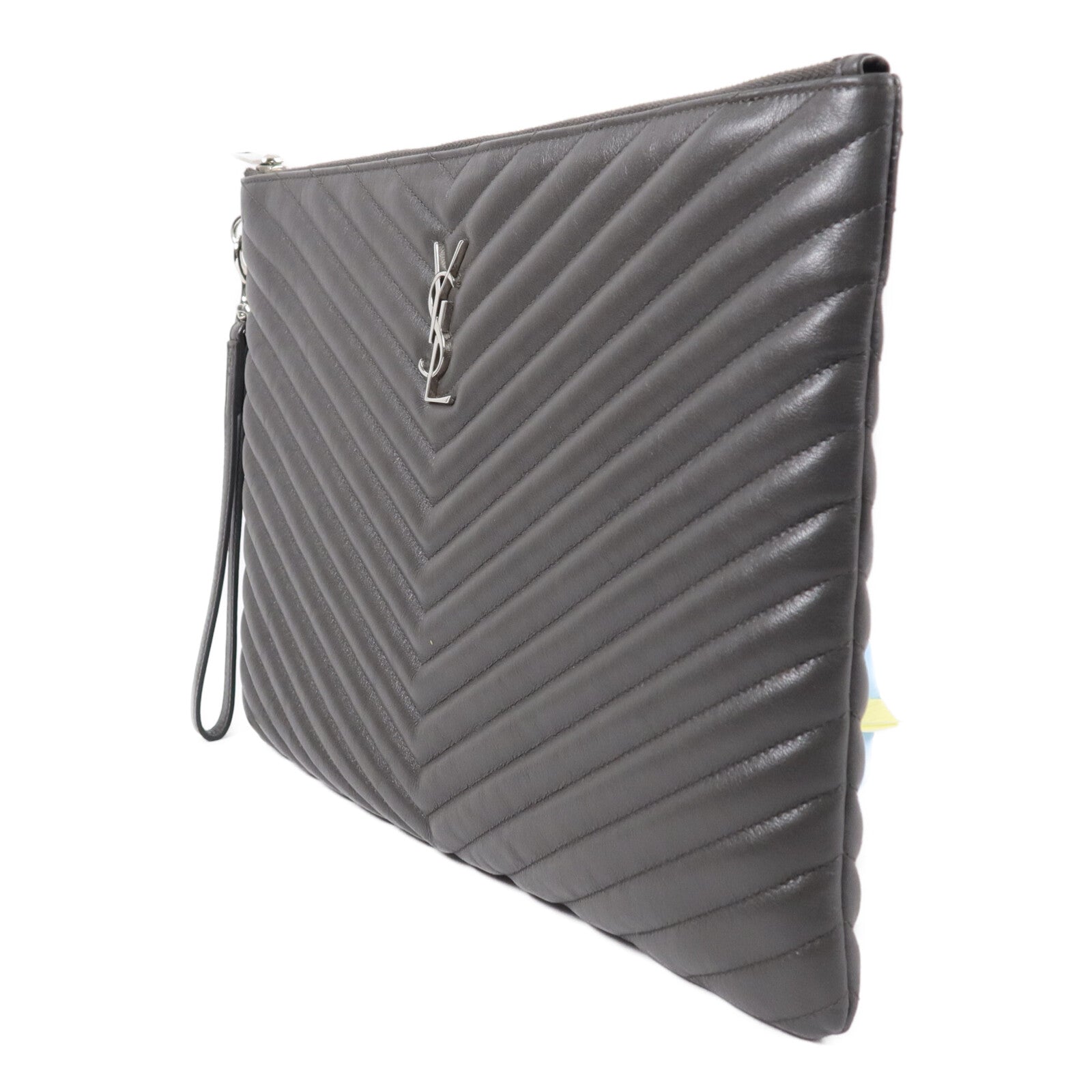 YVES SAINT LAURENT 牛皮皮革Document Holder / Clutch Bag手拿包