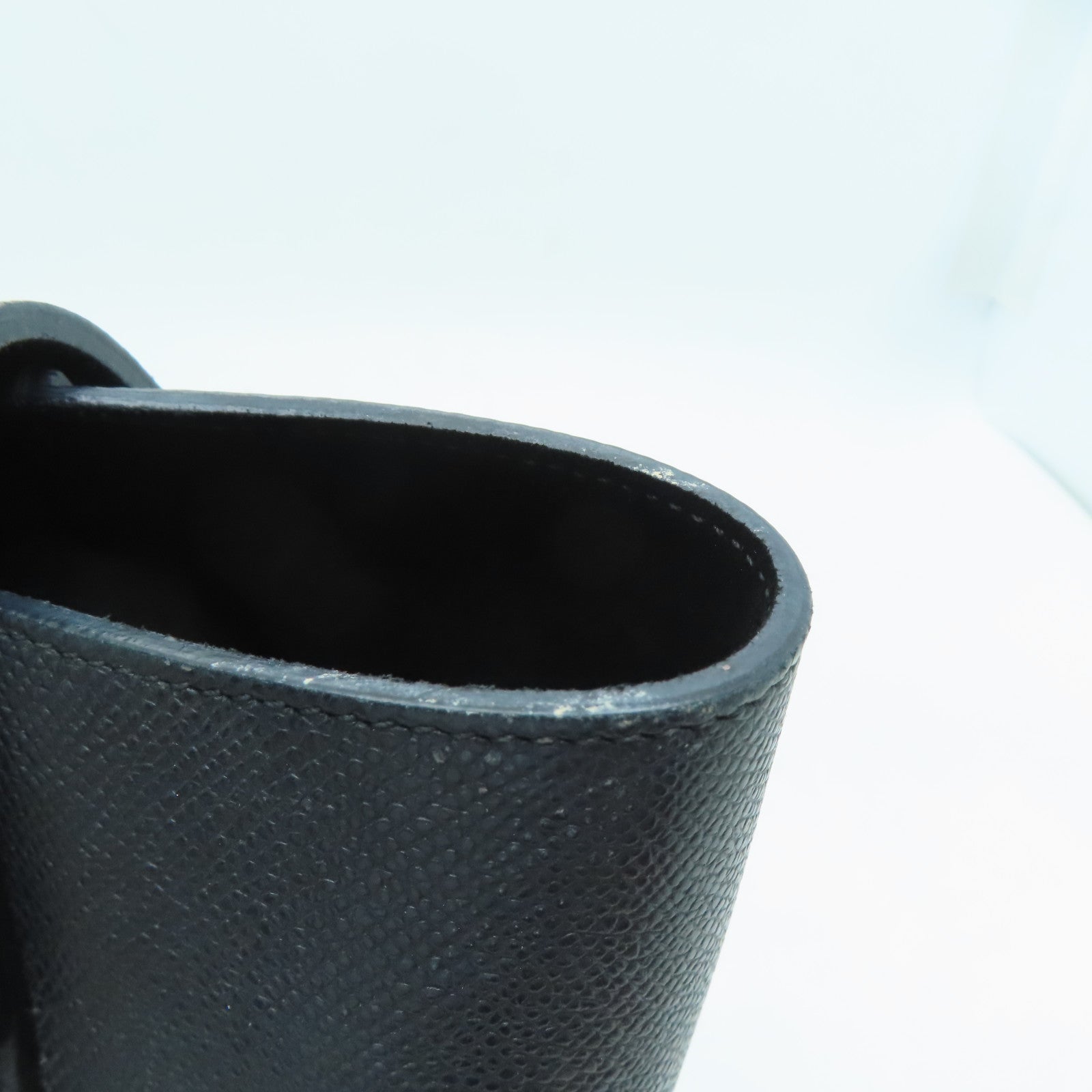 CELINE 【激減優惠】牛皮皮革Belt Bag金扣手挽肩背兩用袋黑色