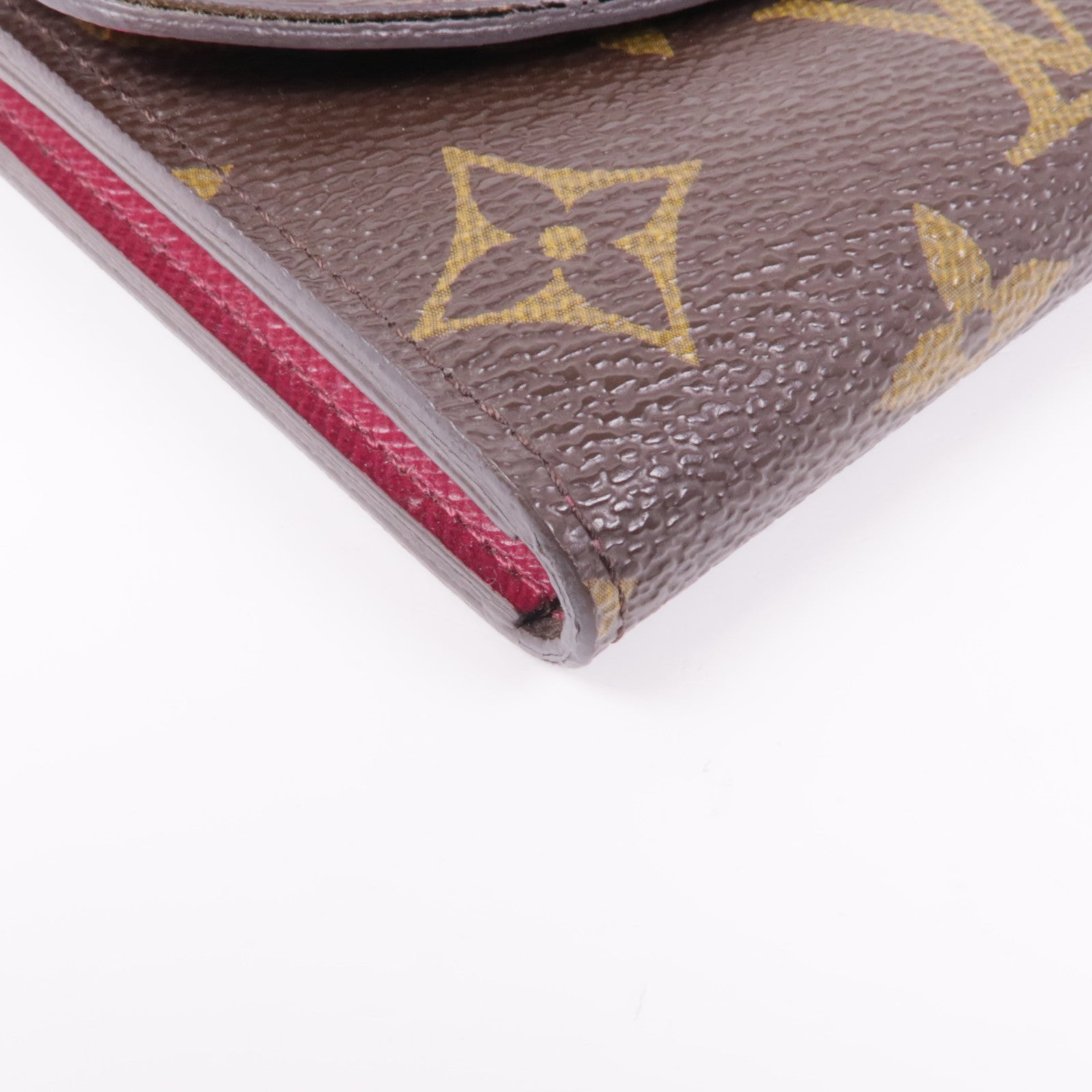 LOUIS VUITTON Monogram Emilie Long Wallet金扣長錢包