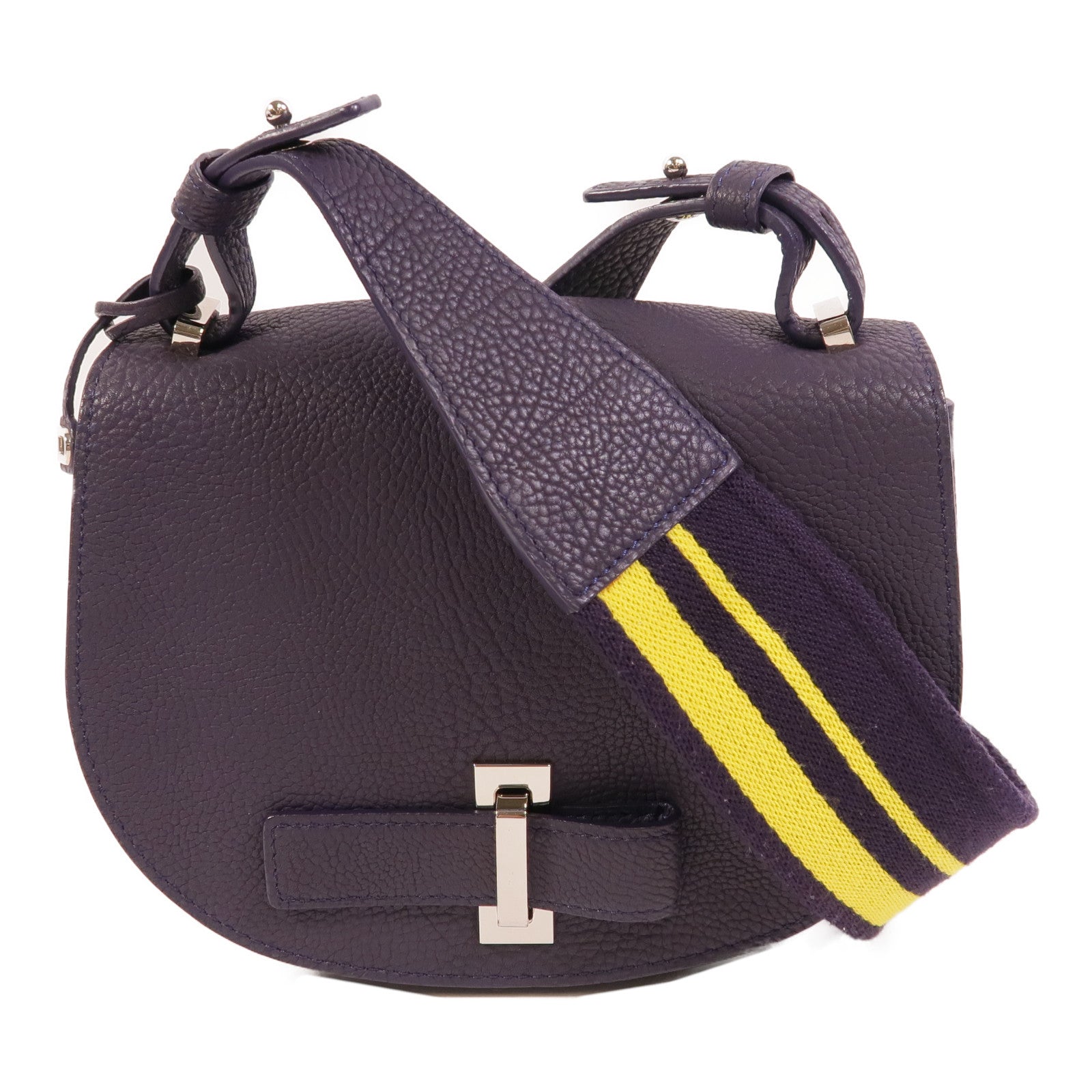 Delvaux 牛皮皮革Le Mutin Mini肩背袋