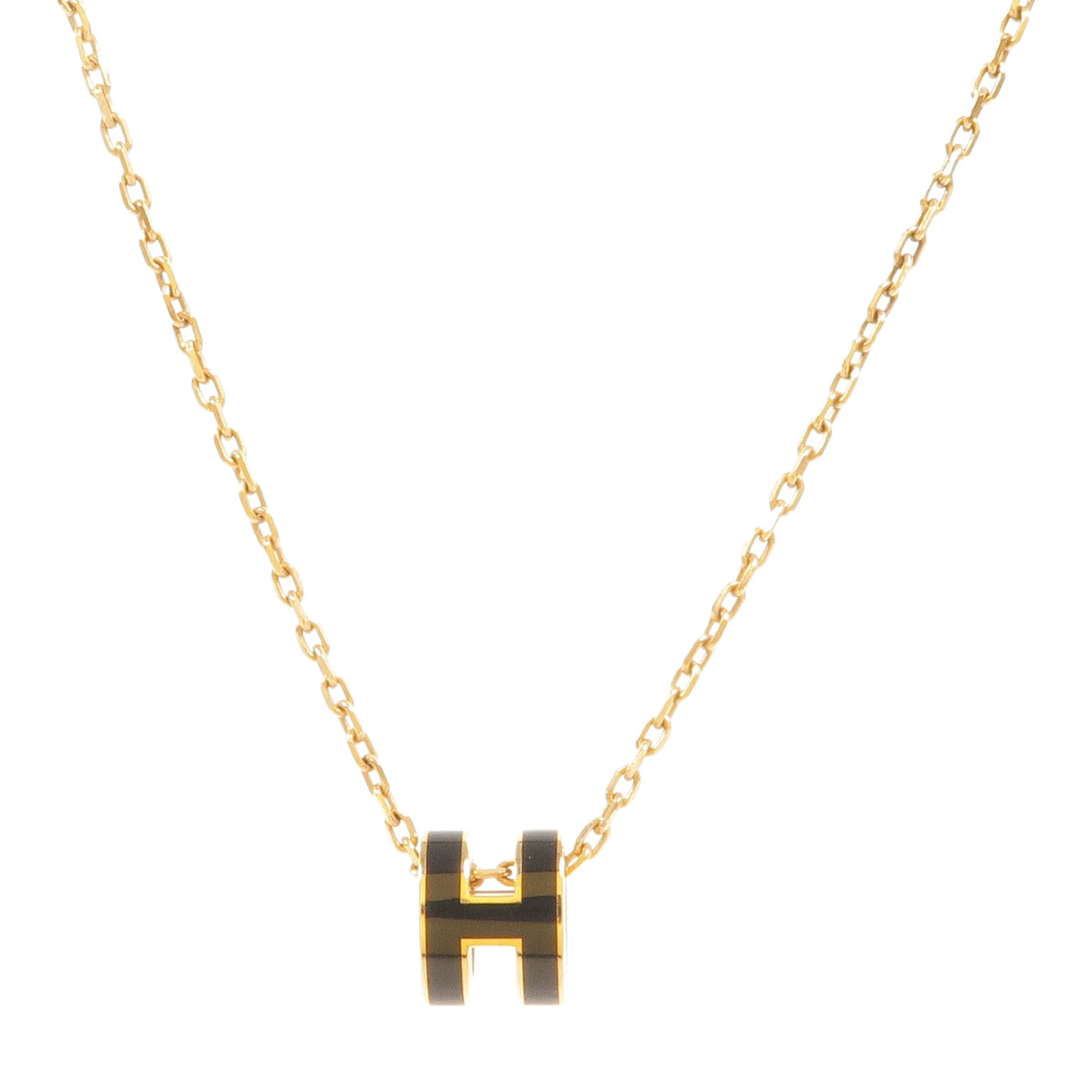 HERMES 金屬Mini Pop H項鍊