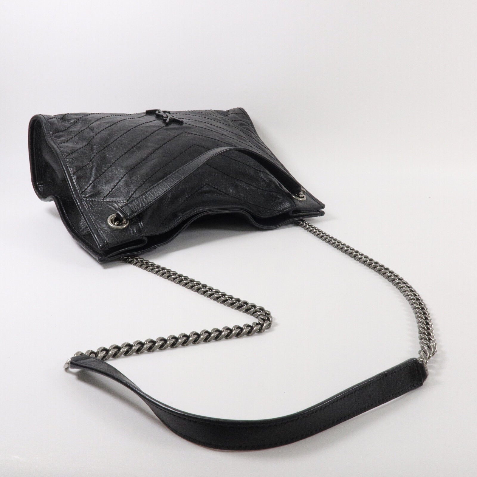 SAINT LAURENT 牛皮皮革Niki Shopping Bag肩背袋