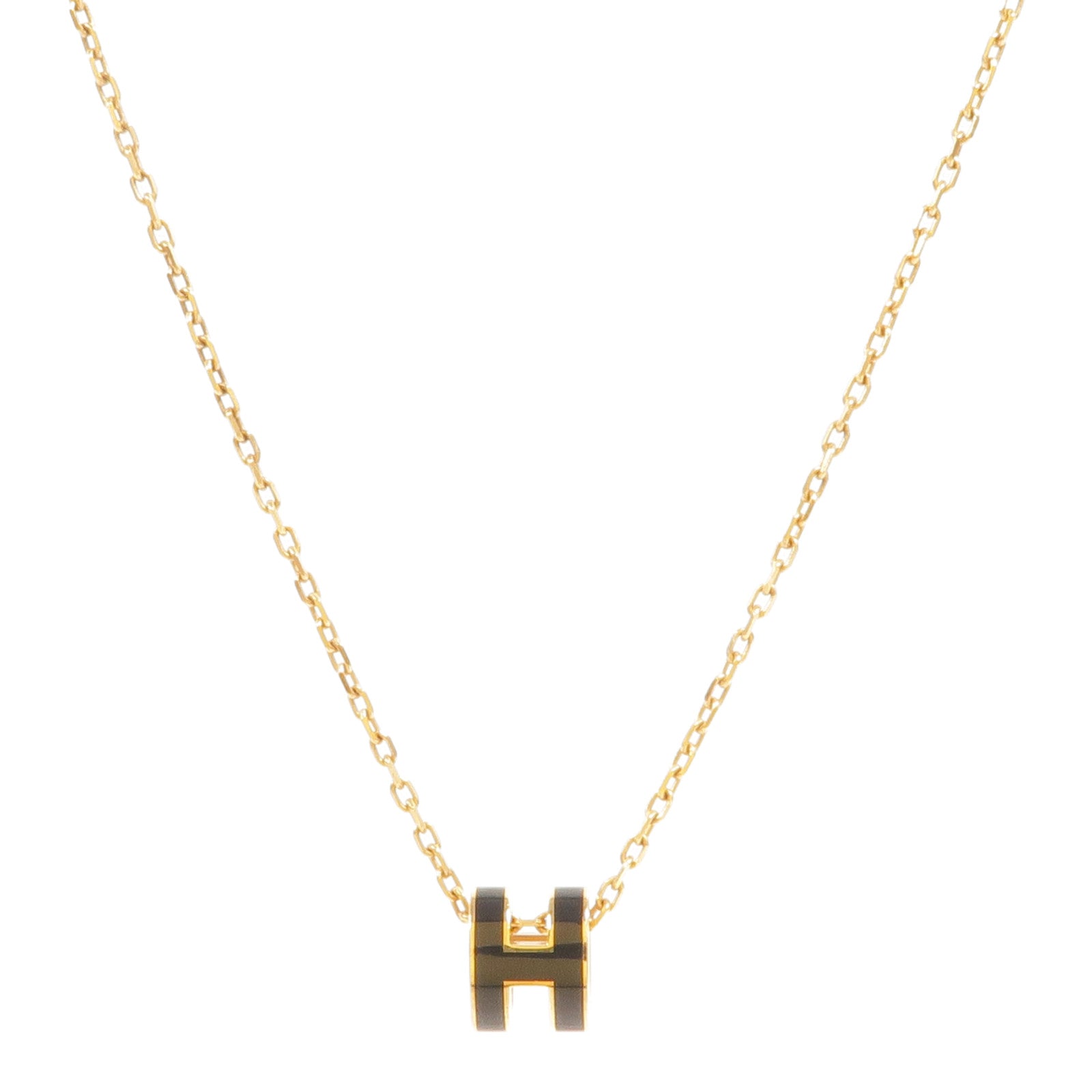HERMES 金屬Mini Pop H項鍊