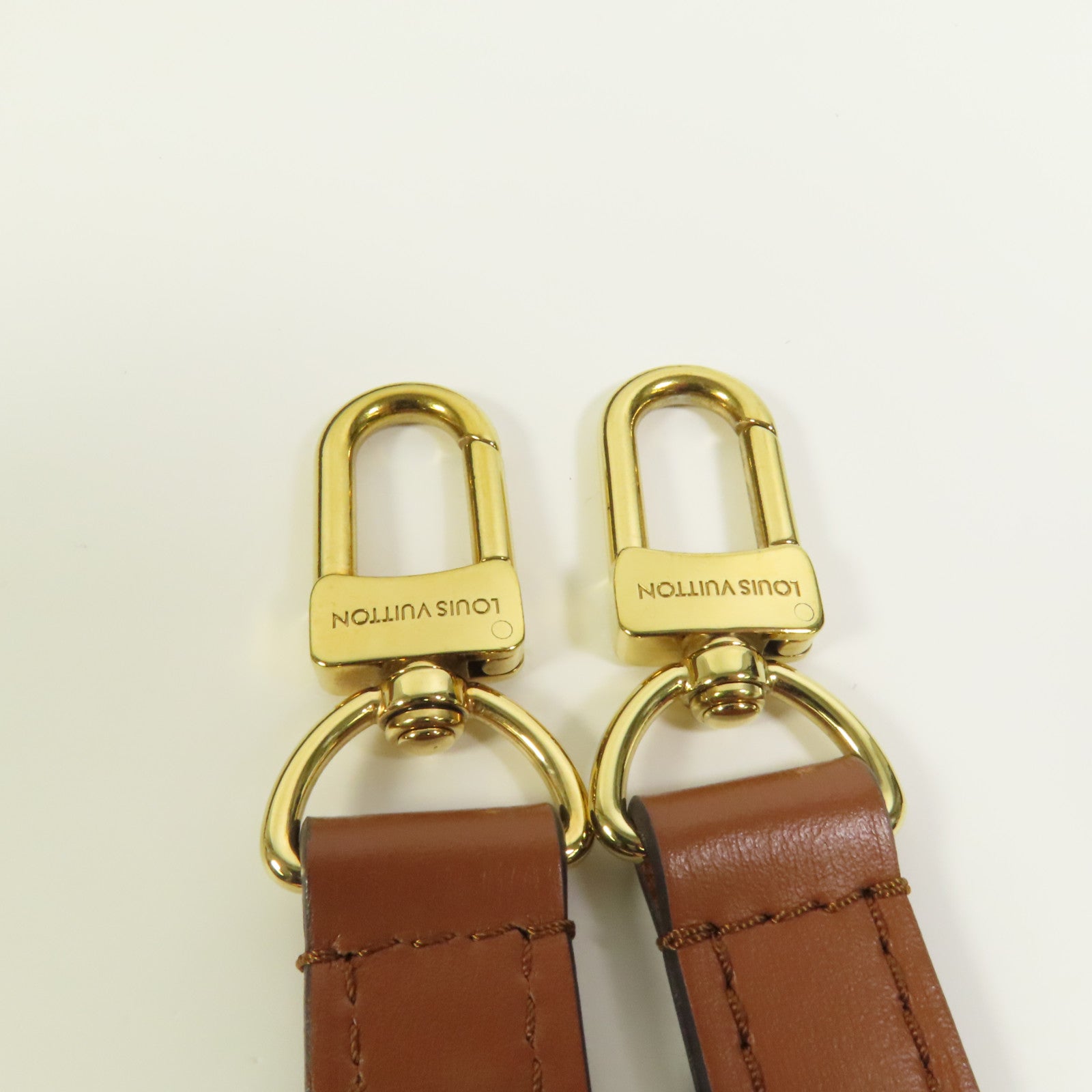 LOUIS VUITTON Monogram Reverse Loop Hobo金扣手挽肩背兩用袋棕色