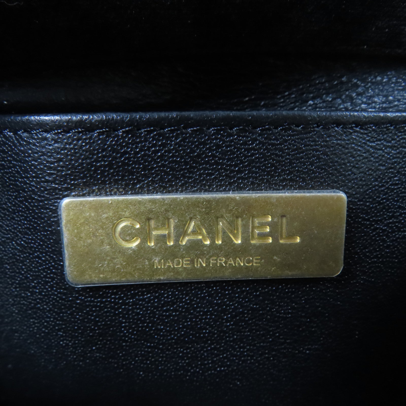 CHANEL 天鵝絨Crystal CC Mini Flap金扣鏈帶肩背袋黑色