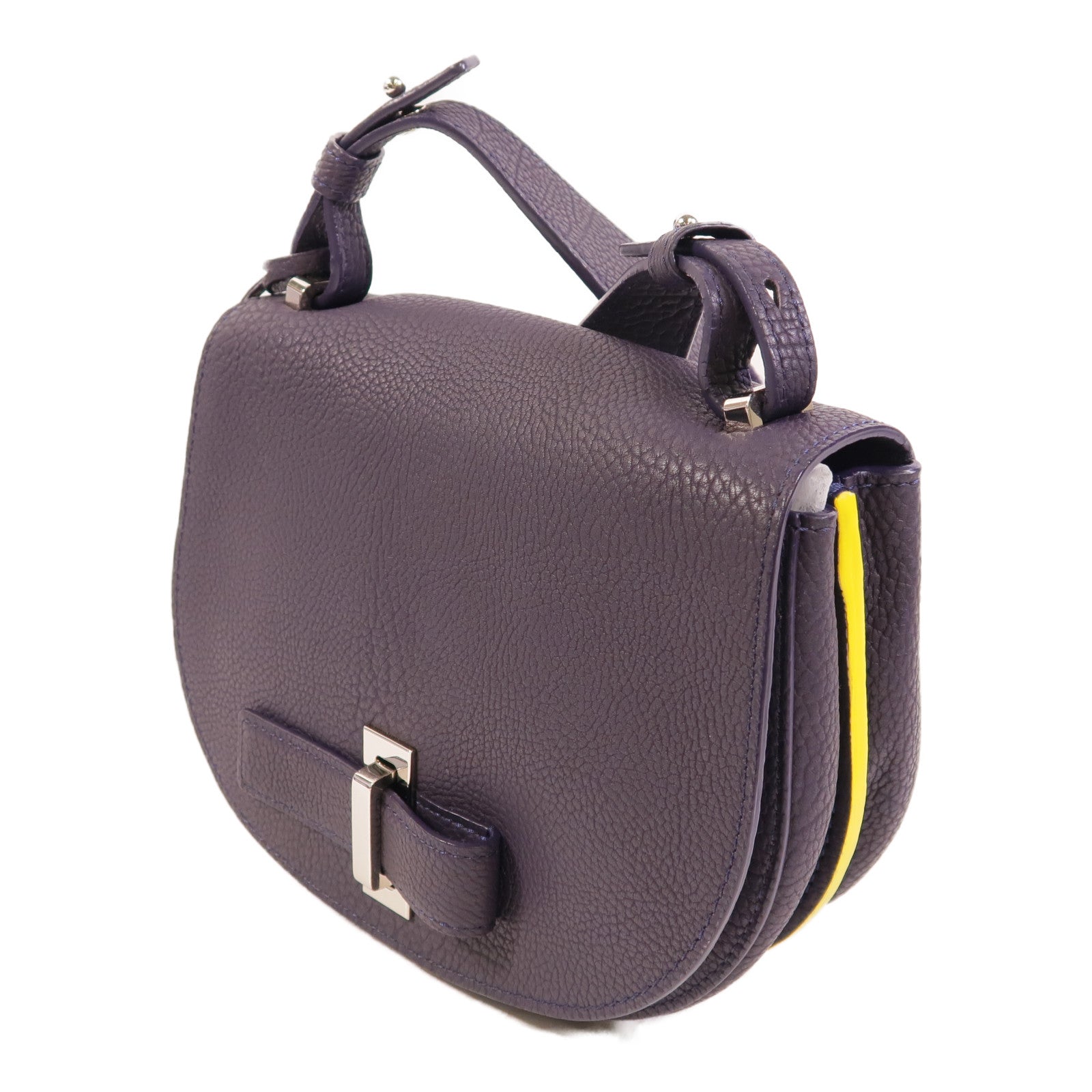 Delvaux 牛皮皮革Le Mutin Mini肩背袋
