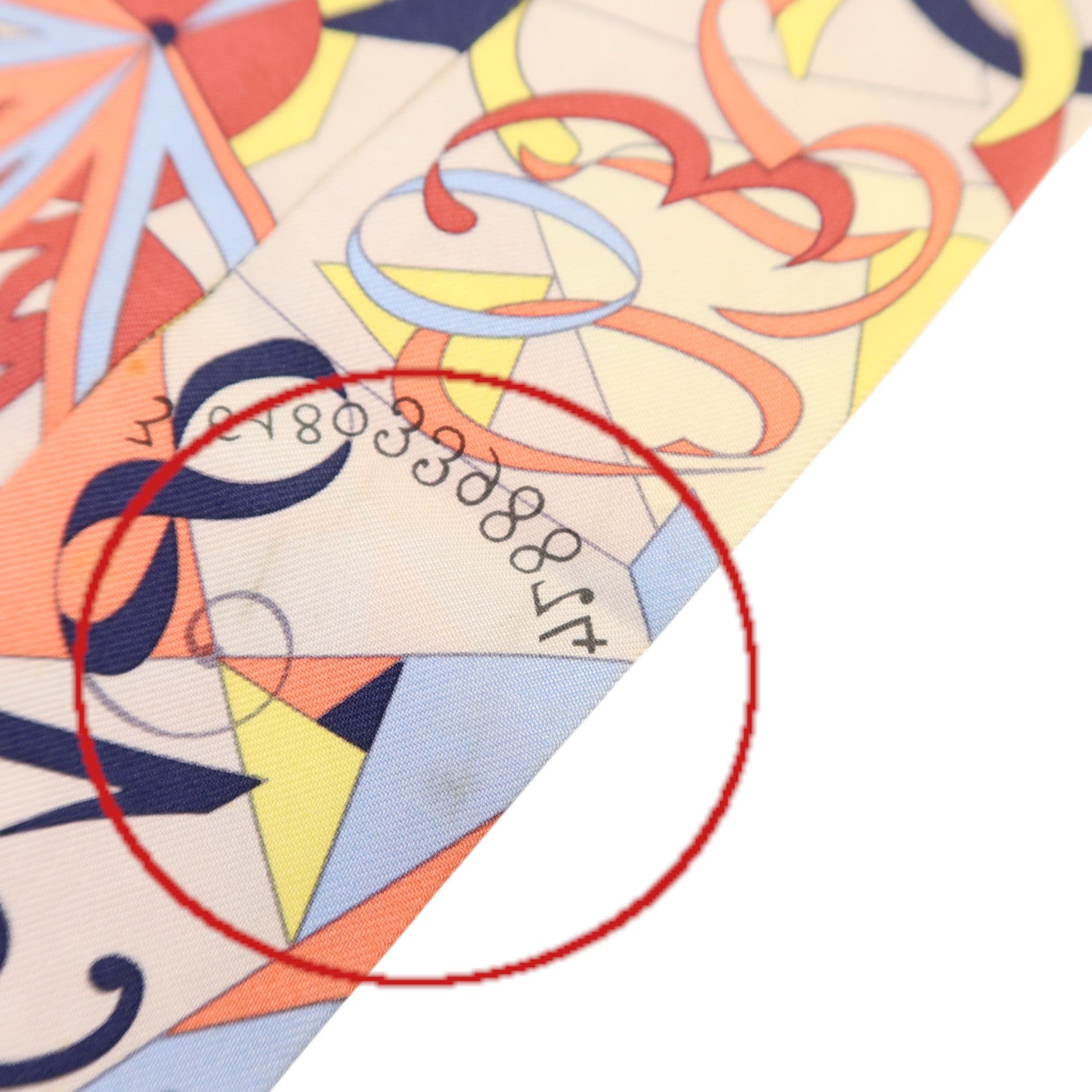HERMES 絲質Twilly絲巾