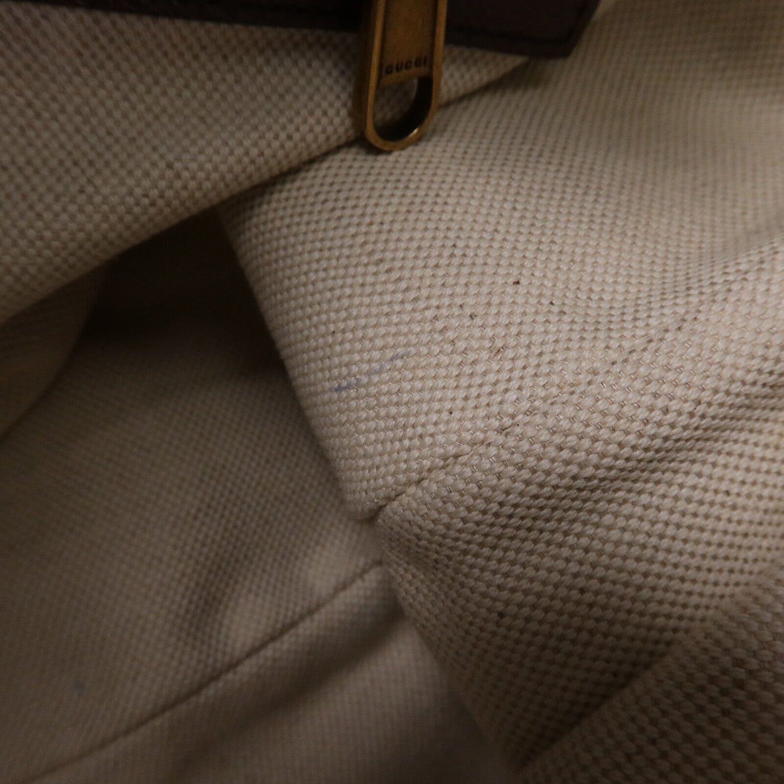 GUCCI 塗層帆布Ophidia金扣肩背袋