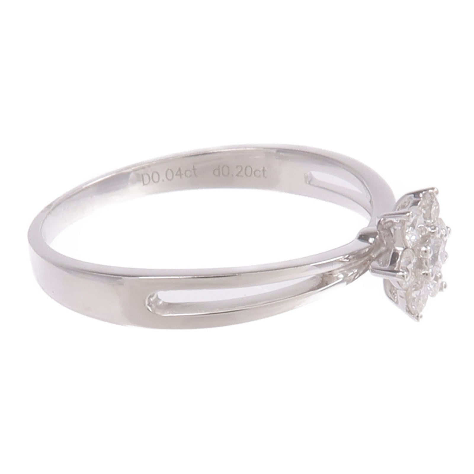 JEWELRY 18K白金Diamond Ring鑽石戒指