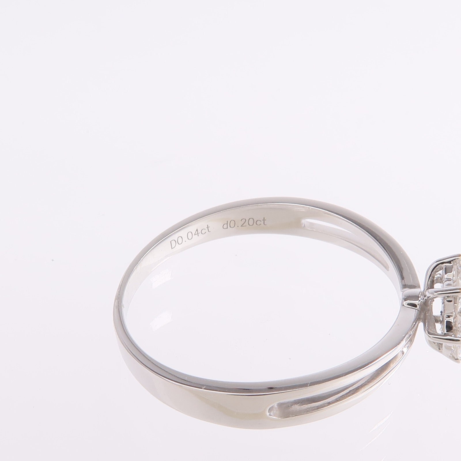 JEWELRY 18K白金Diamond Ring鑽石戒指
