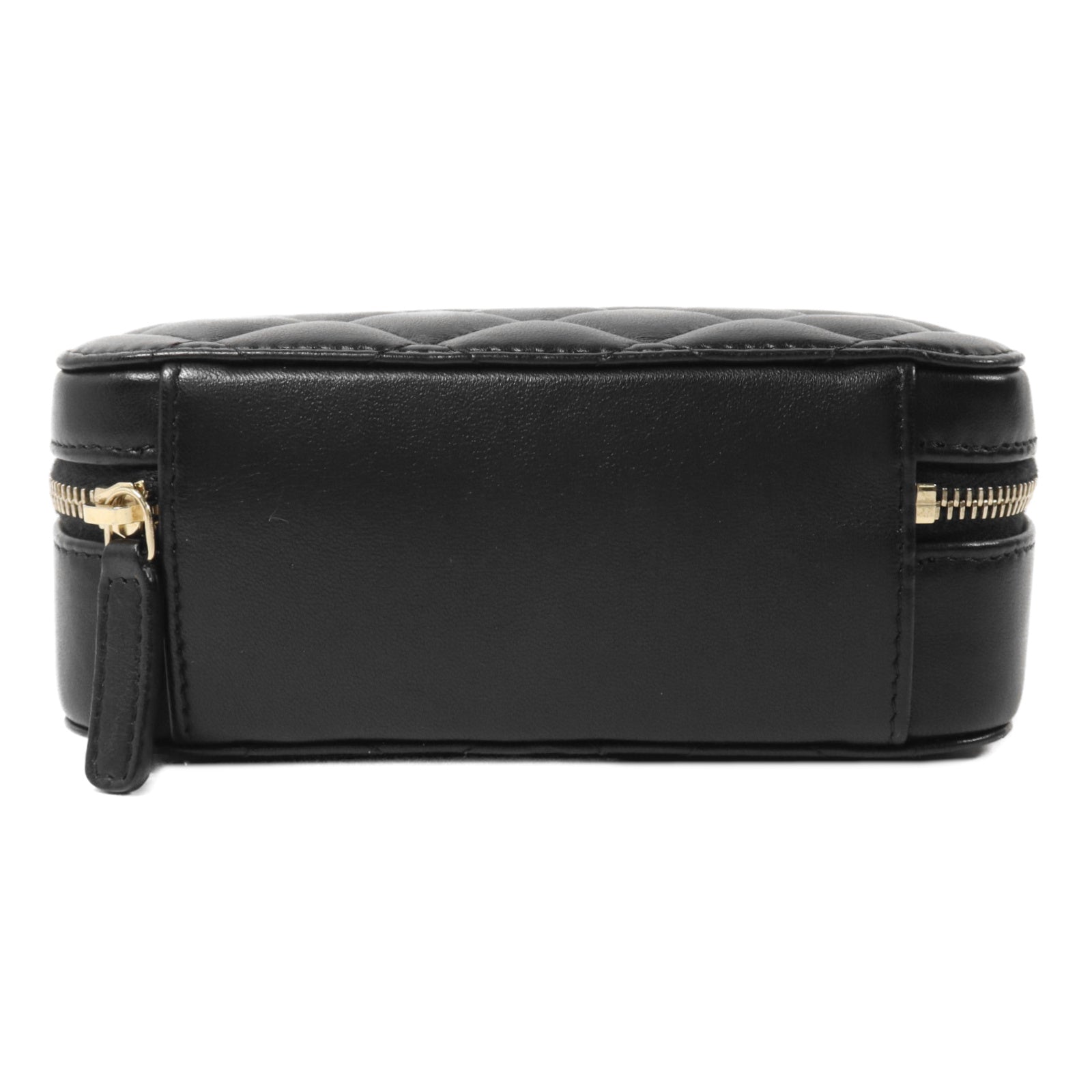 CHANEL 羊皮皮革Mini Camera Bag With Gold Ball鏈帶肩背袋