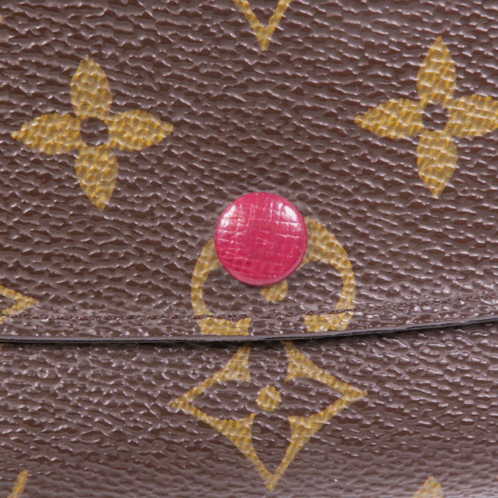 LOUIS VUITTON Monogram Emilie Long Wallet金扣長錢包