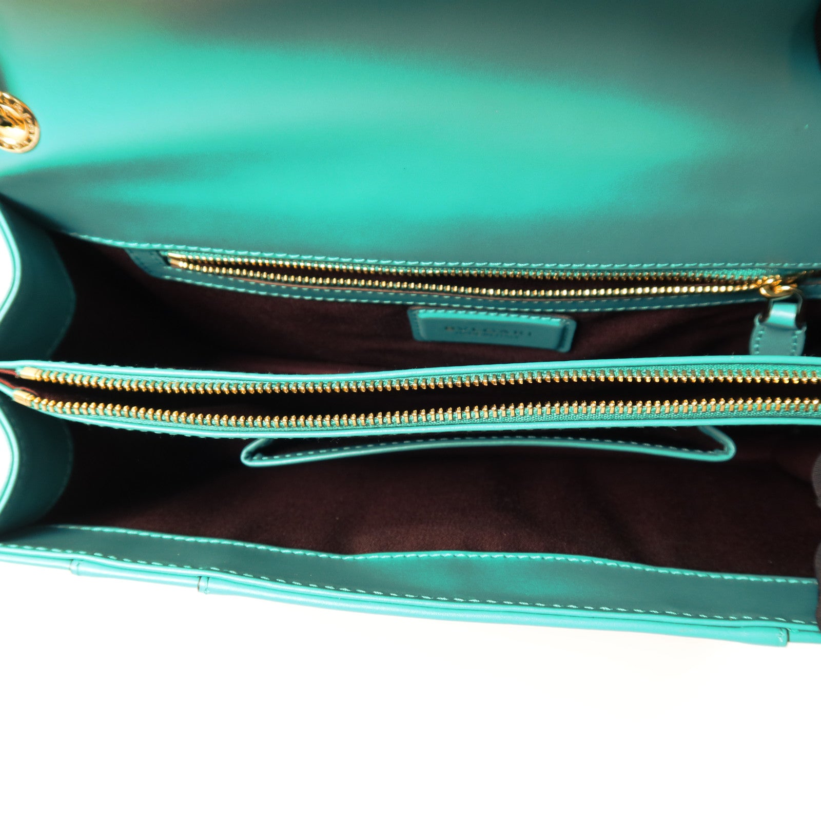 BVLGARI 牛皮皮革Serpenti Forever金扣鏈帶肩背袋