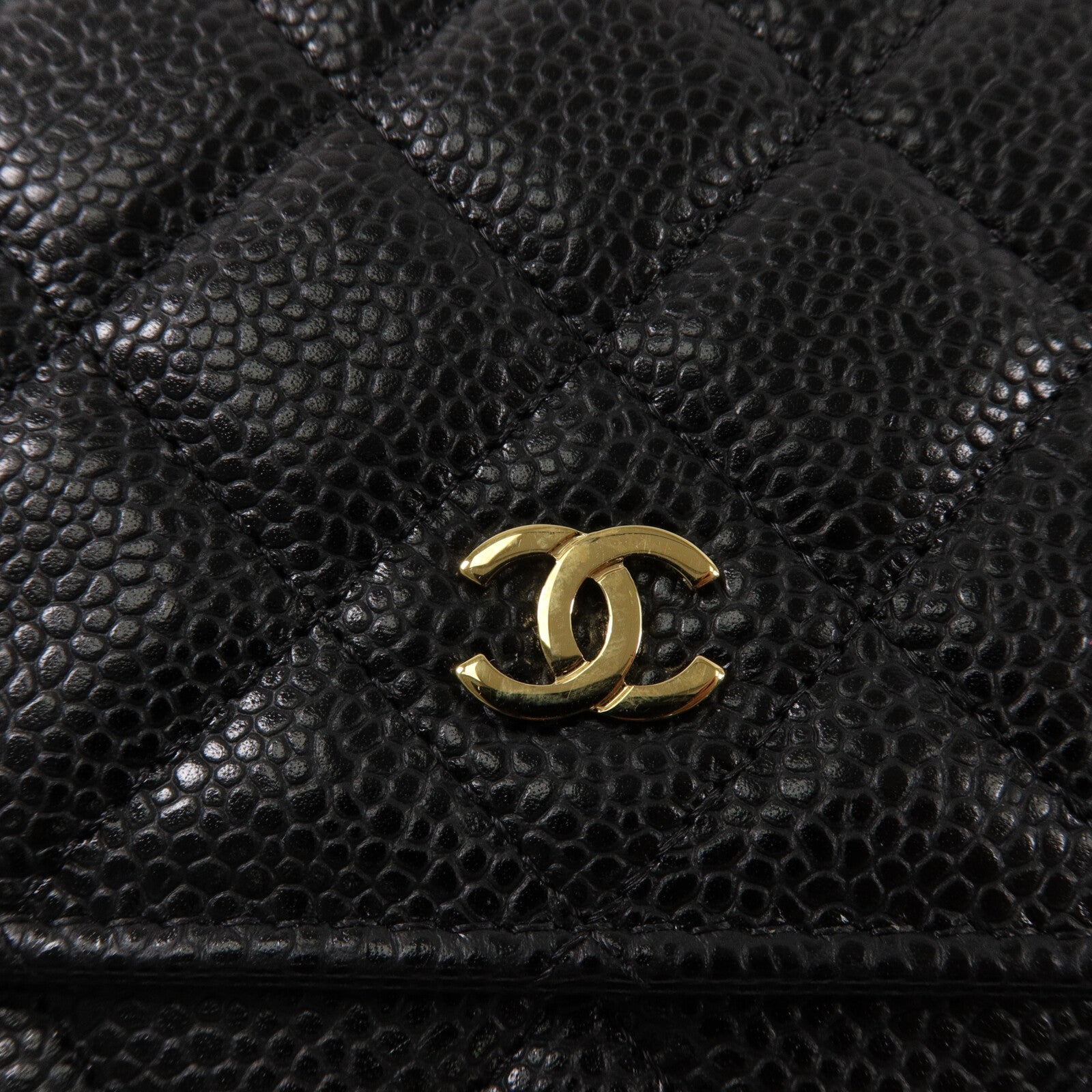 CHANEL 牛皮皮革Wallet On Chain鏈帶肩背袋