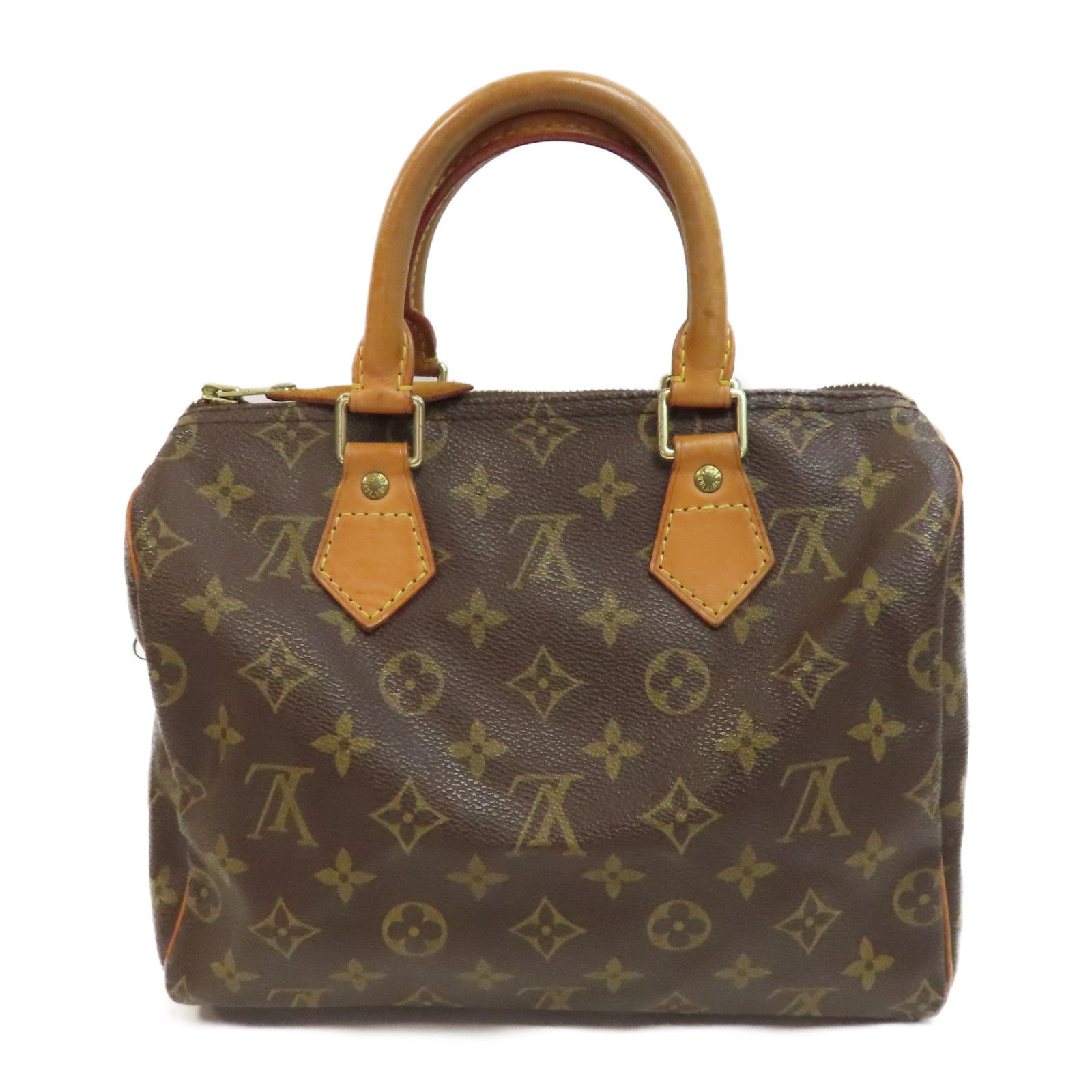 LOUIS VUITTON 【激減優惠】Monogram Speedy 25金扣手挽袋啡色