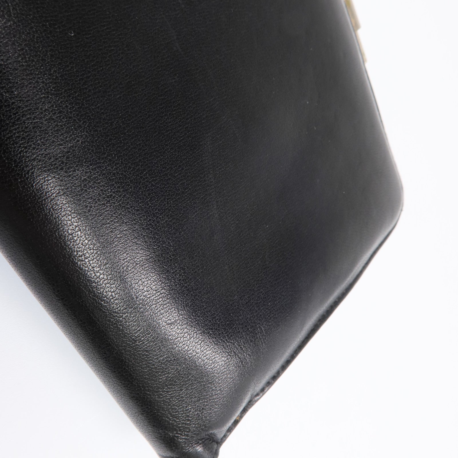Dior 【激減優惠】羊皮皮革Vintage Wallet金扣錢包