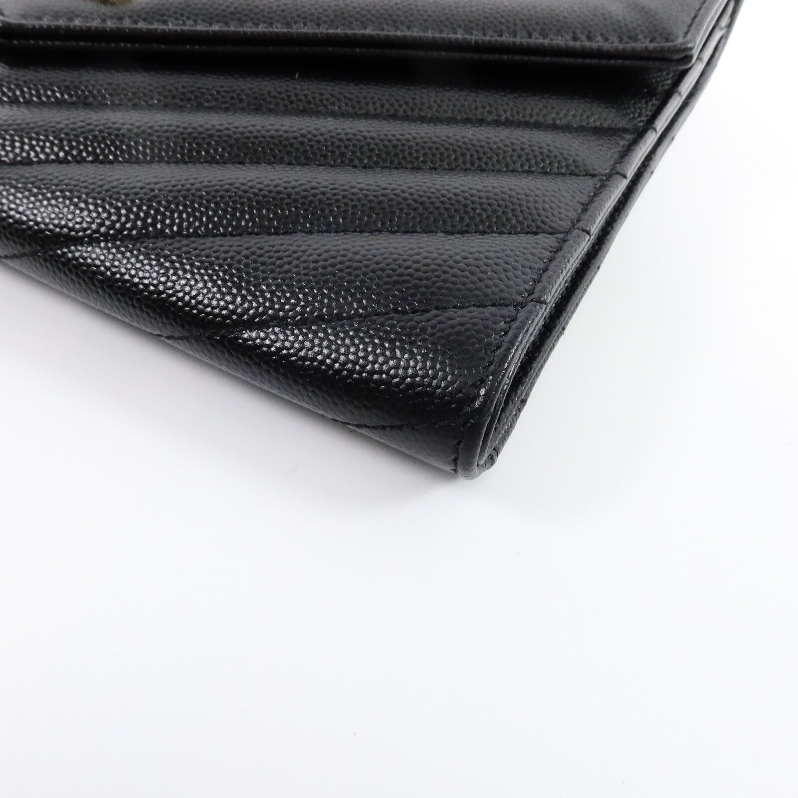 YVES SAINT LAURENT 牛皮皮革Pouch手拿包