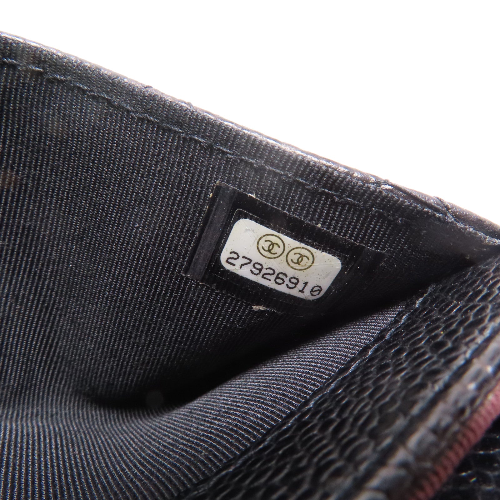CHANEL 牛皮皮革Card Case金扣卡片套