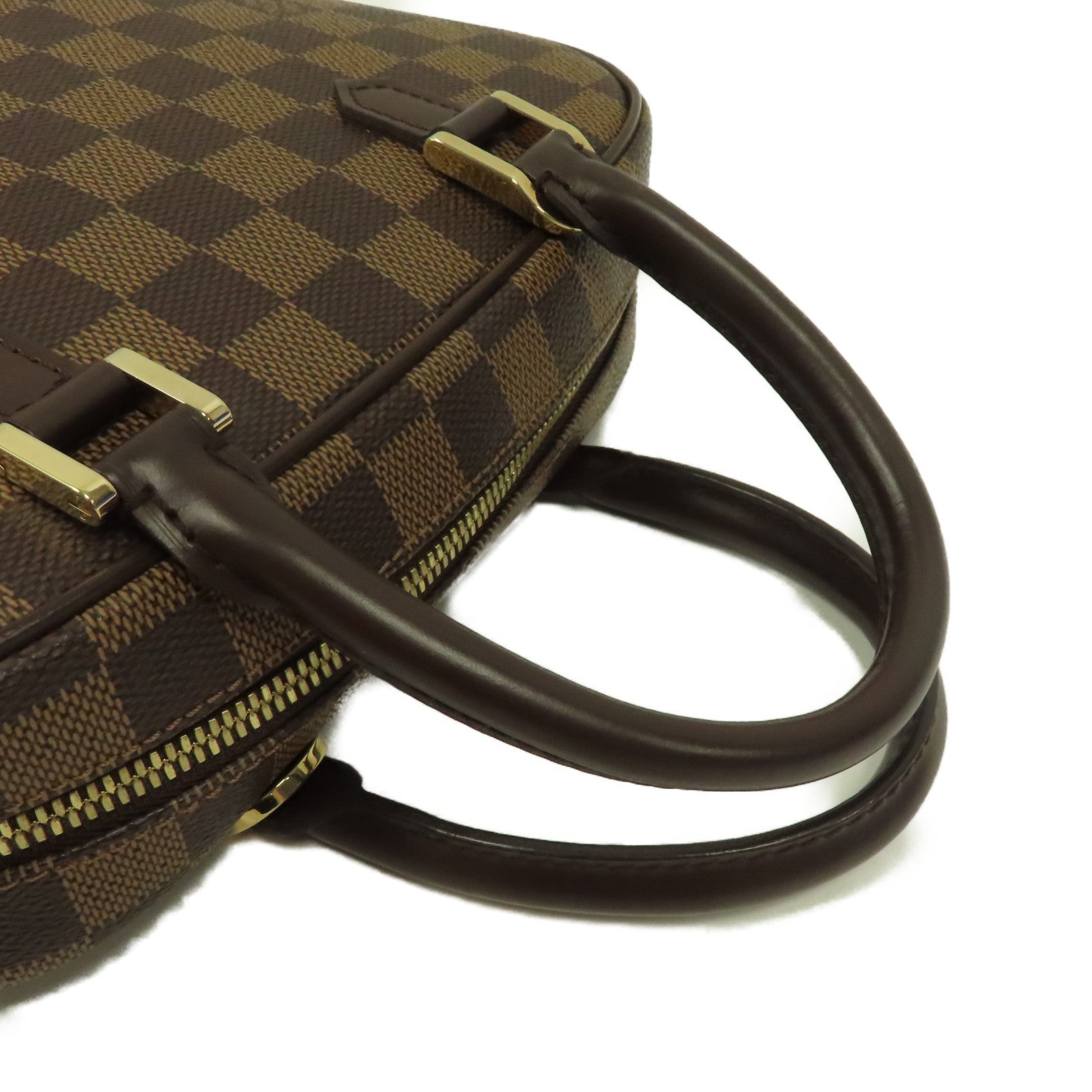 LOUIS VUITTON 【激減優惠】Damier Sarria Mini金扣手挽袋啡色