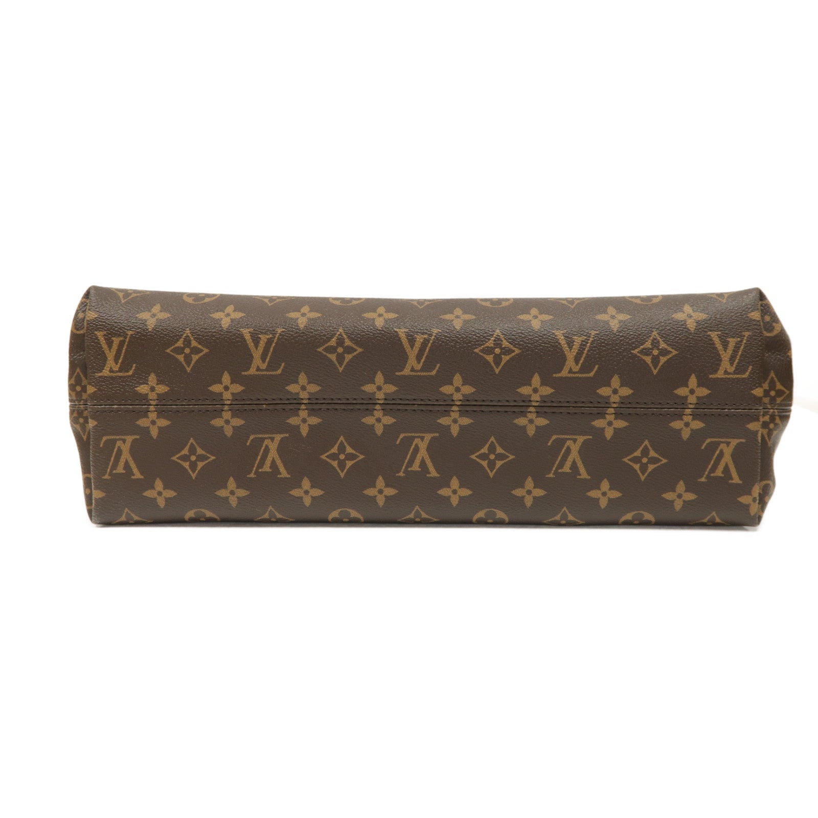 LOUIS VUITTON Monogram Graceful MM金扣肩背袋啡色
