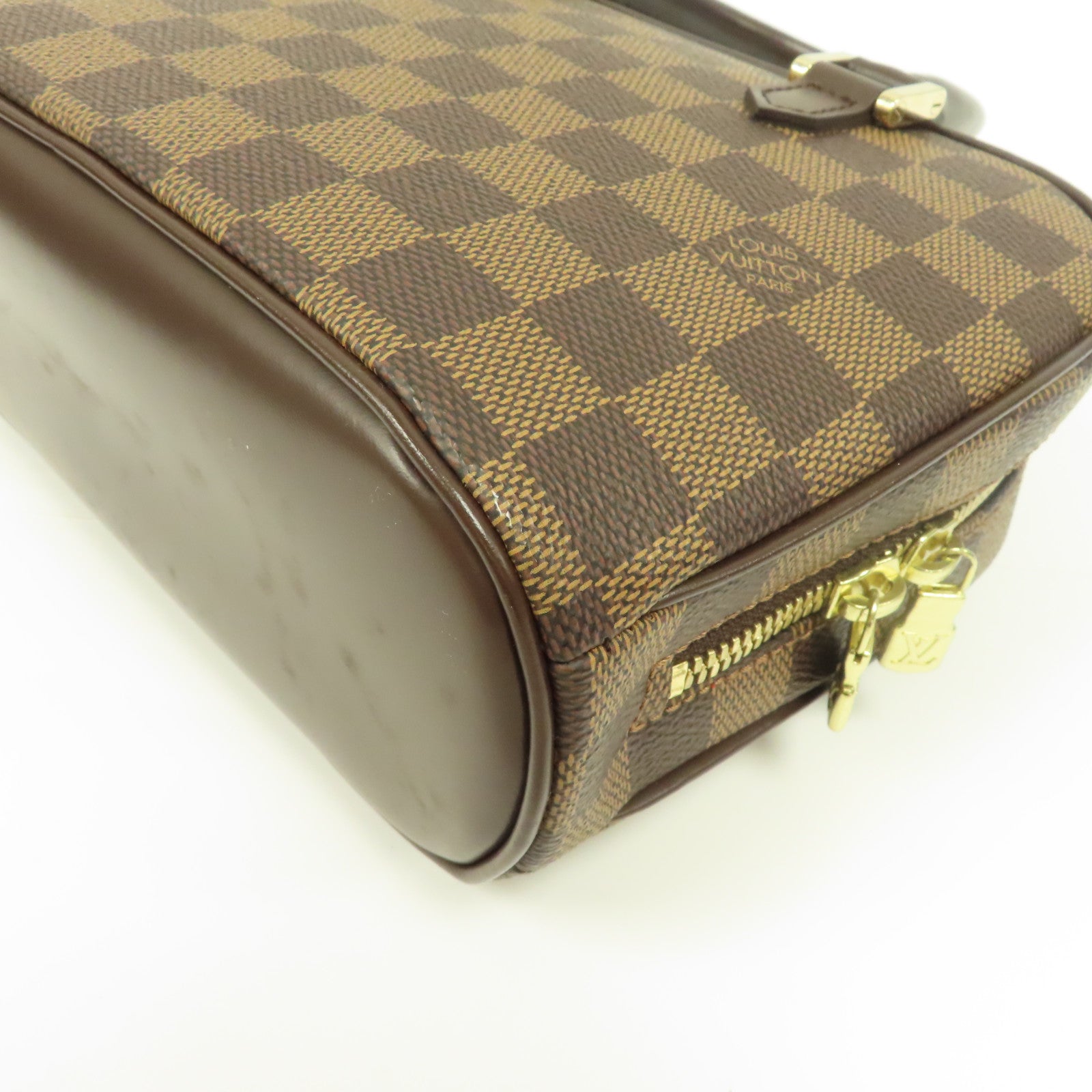 LOUIS VUITTON 【激減優惠】Damier Sarria Mini金扣手挽袋啡色