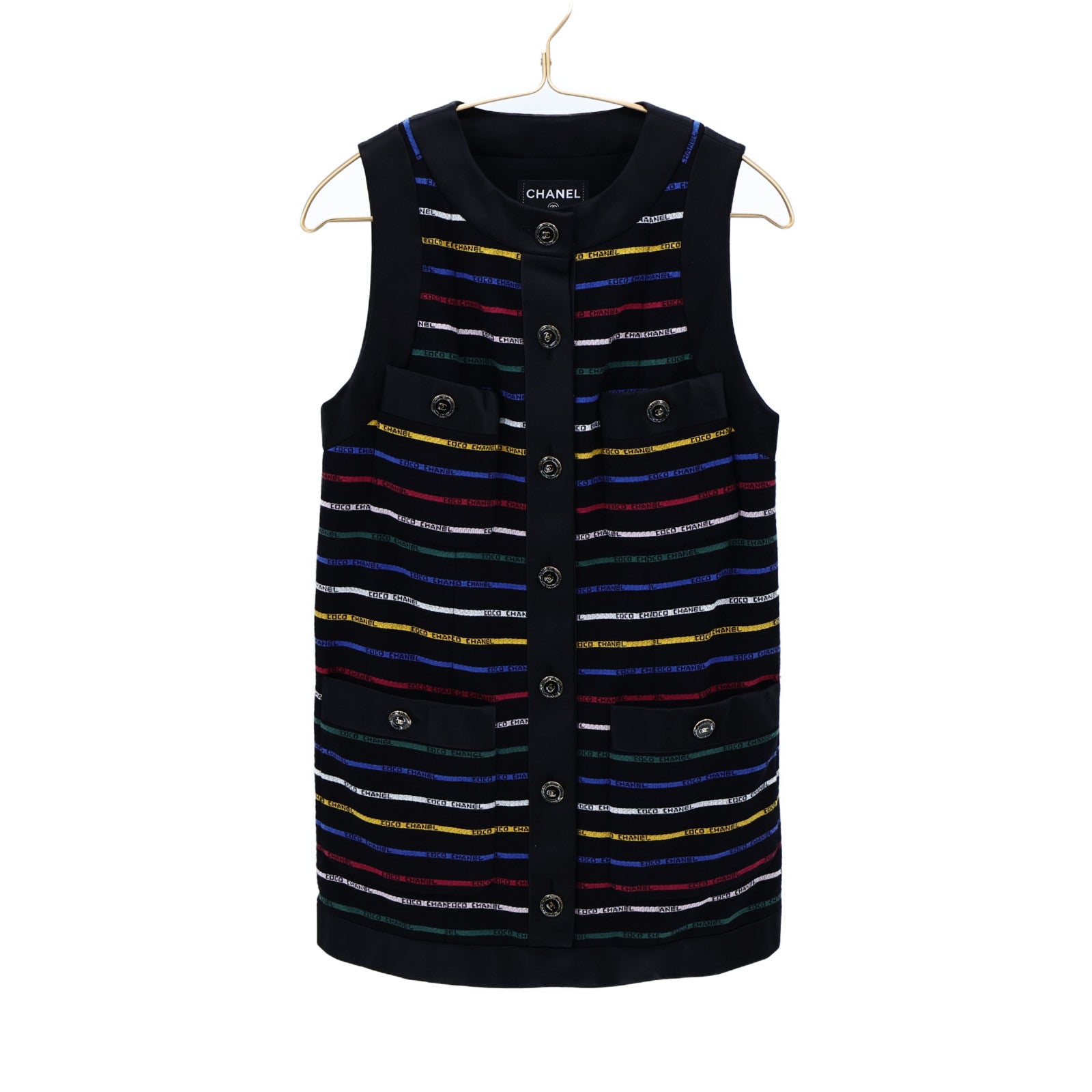 CHANEL Cotton/Silk Tunic Top連身裙