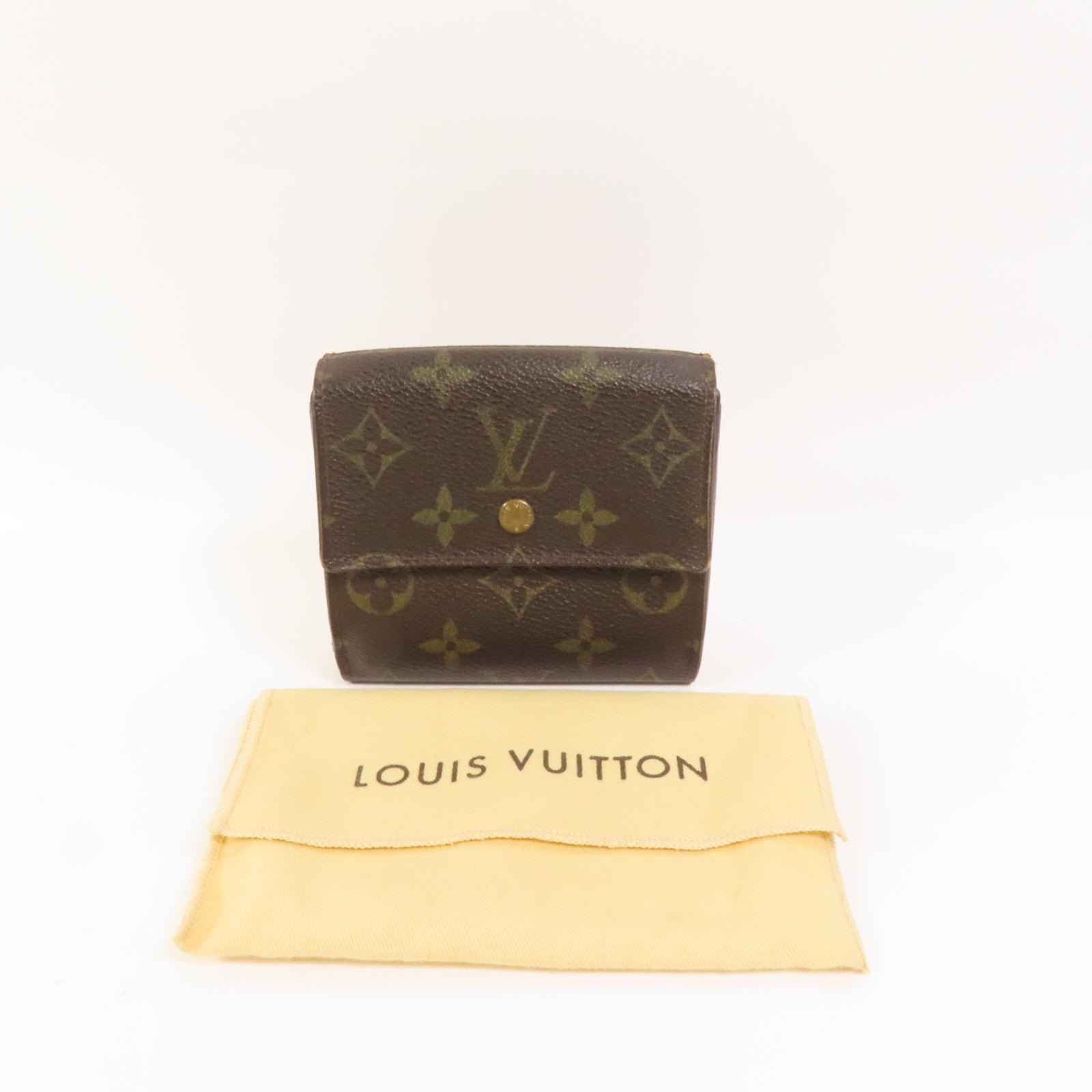 LOUIS VUITTON Monogram Wallet金扣錢包