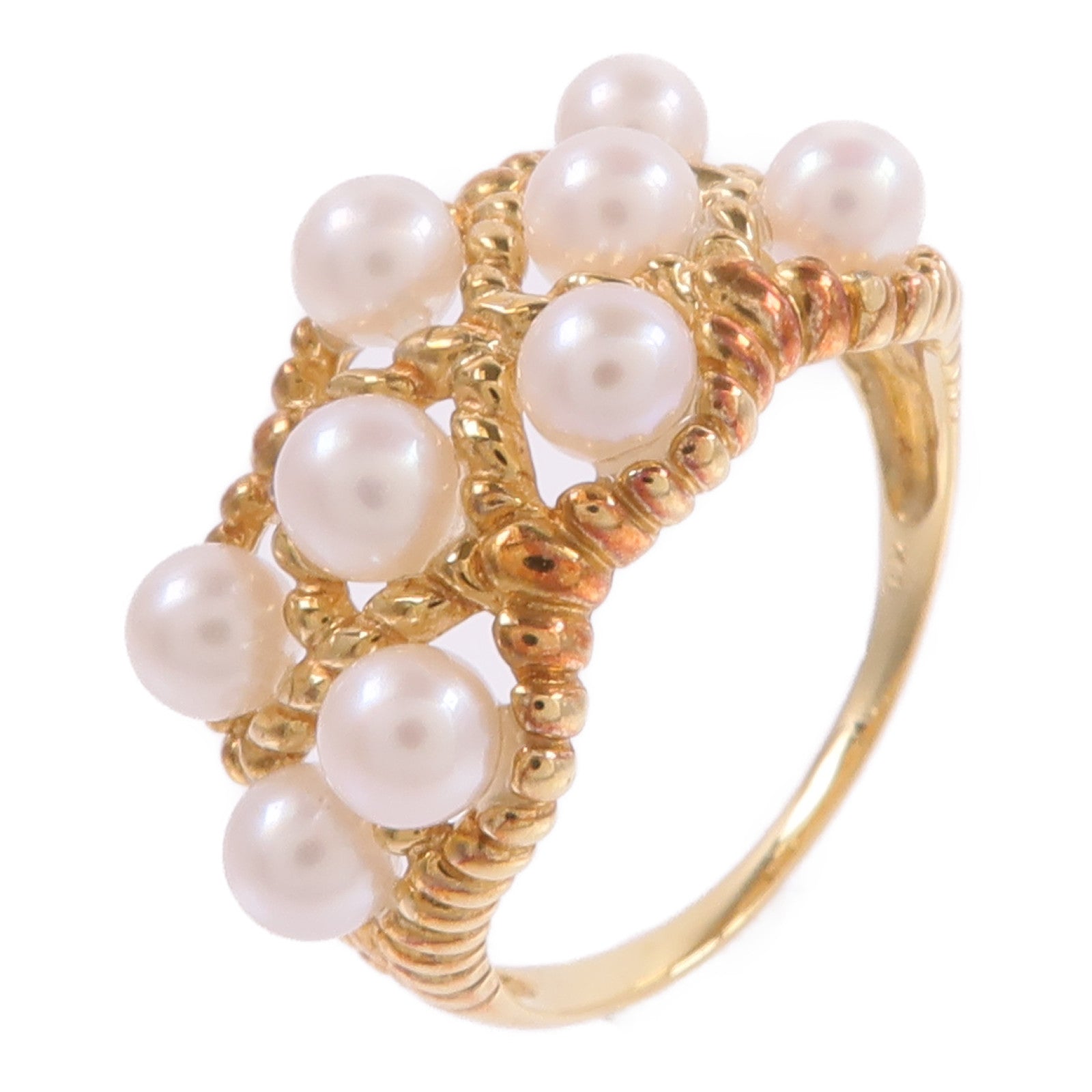 JEWELRY 【激減優惠】18K黃金Pearl Ring珍珠戒指