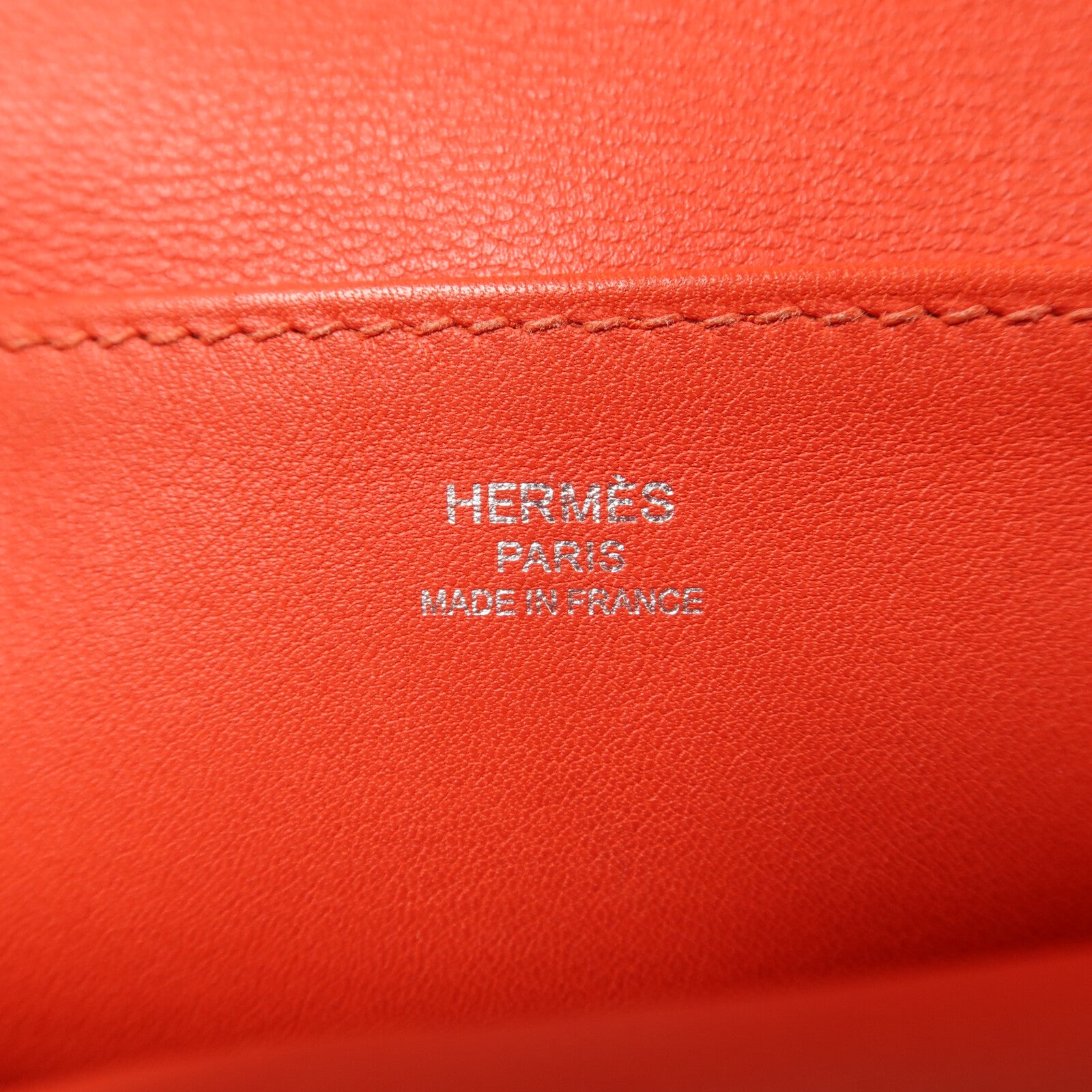 HERMES Swift皮革Mini Halzan銀扣手挽肩背兩用袋Rouge Pivoine
