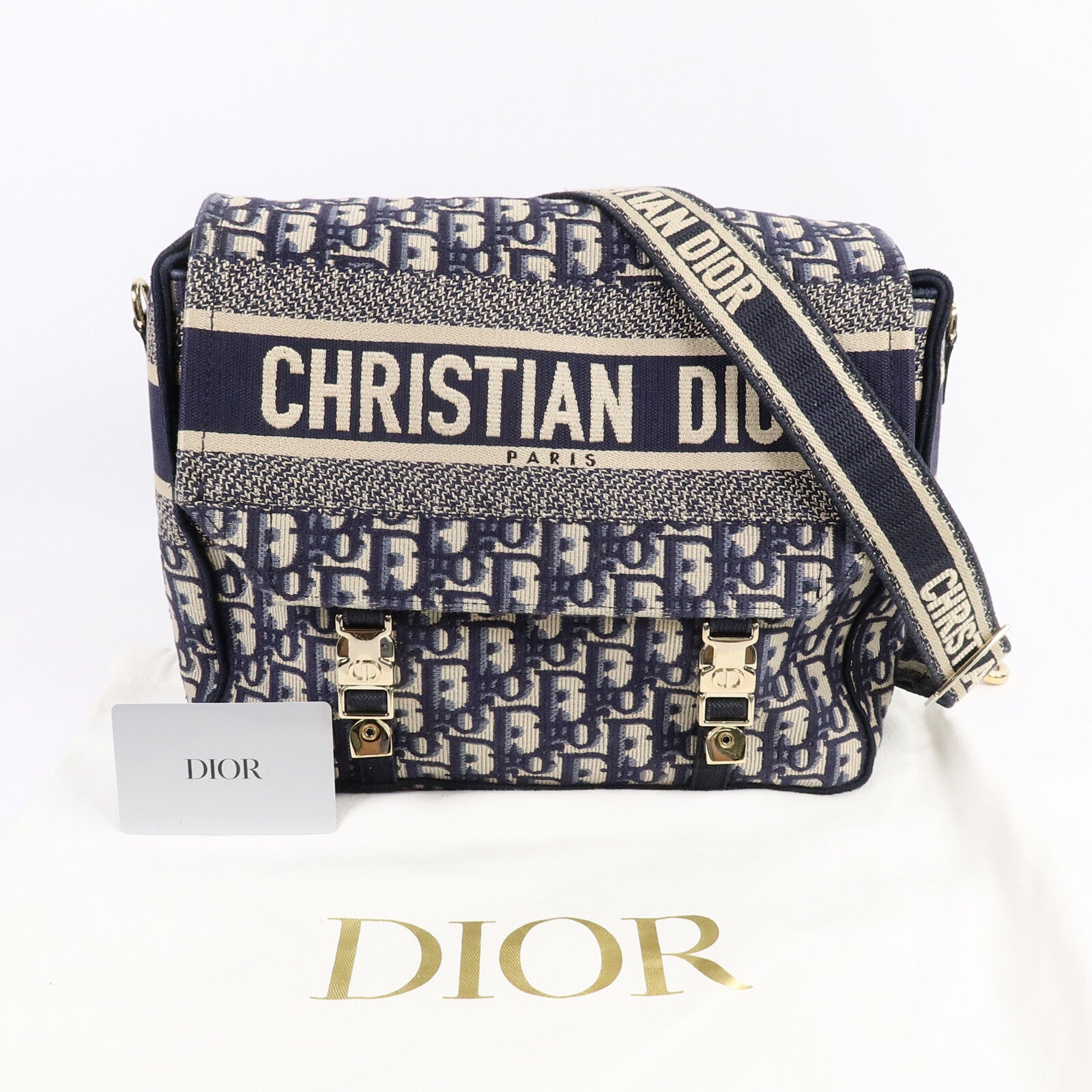 Dior 帆布Diorcamp Medium肩背袋