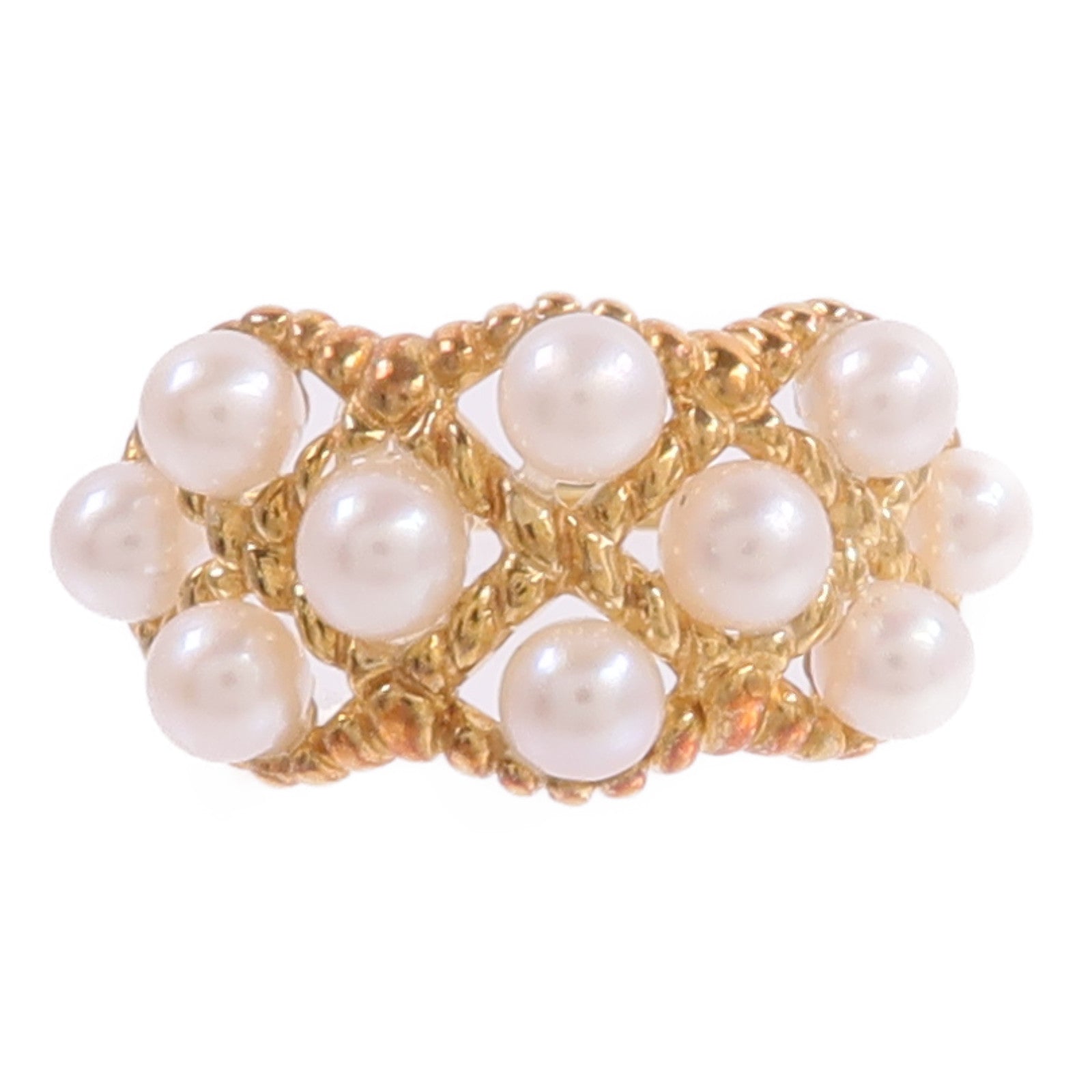 JEWELRY 【激減優惠】18K黃金Pearl Ring珍珠戒指