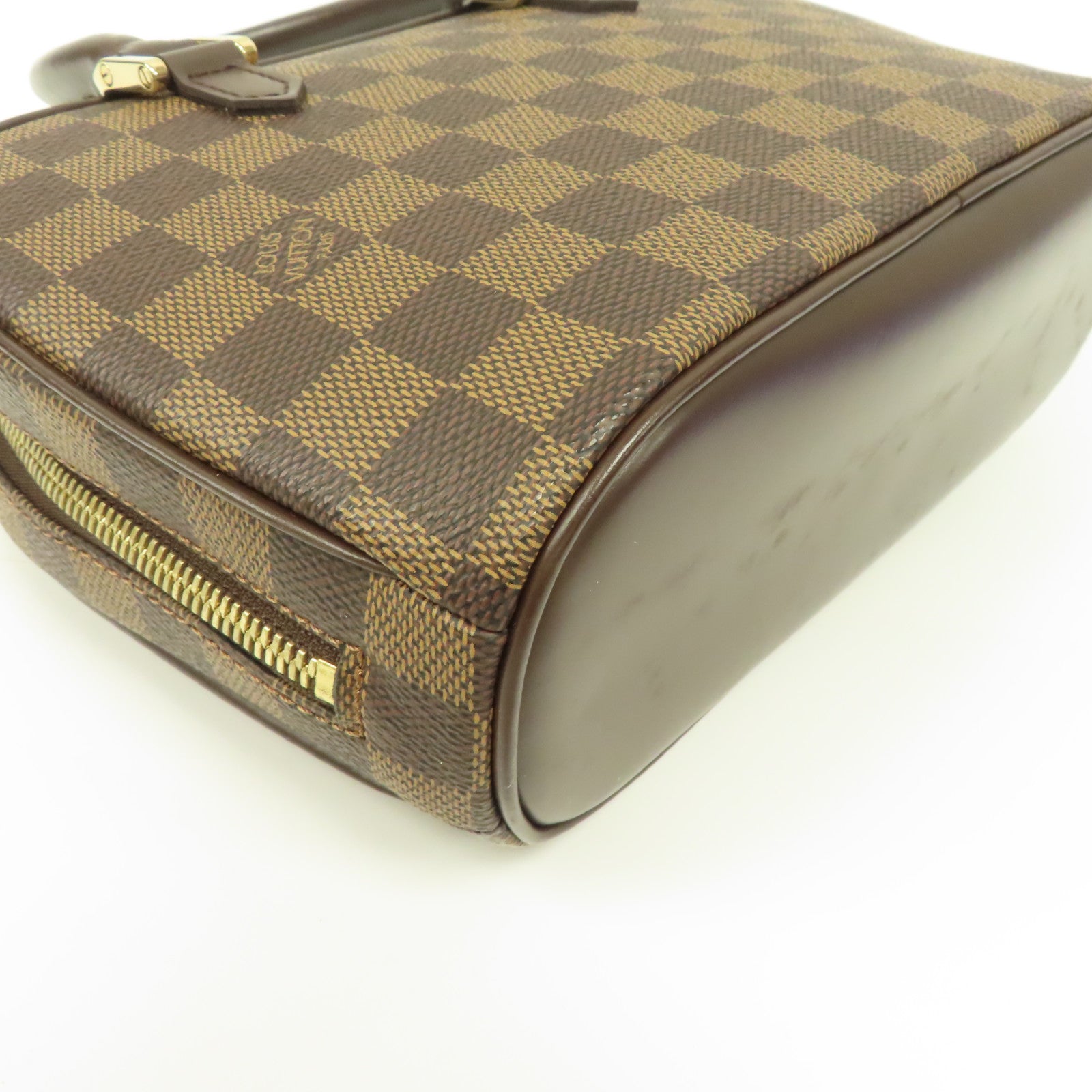 LOUIS VUITTON 【激減優惠】Damier Sarria Mini金扣手挽袋啡色
