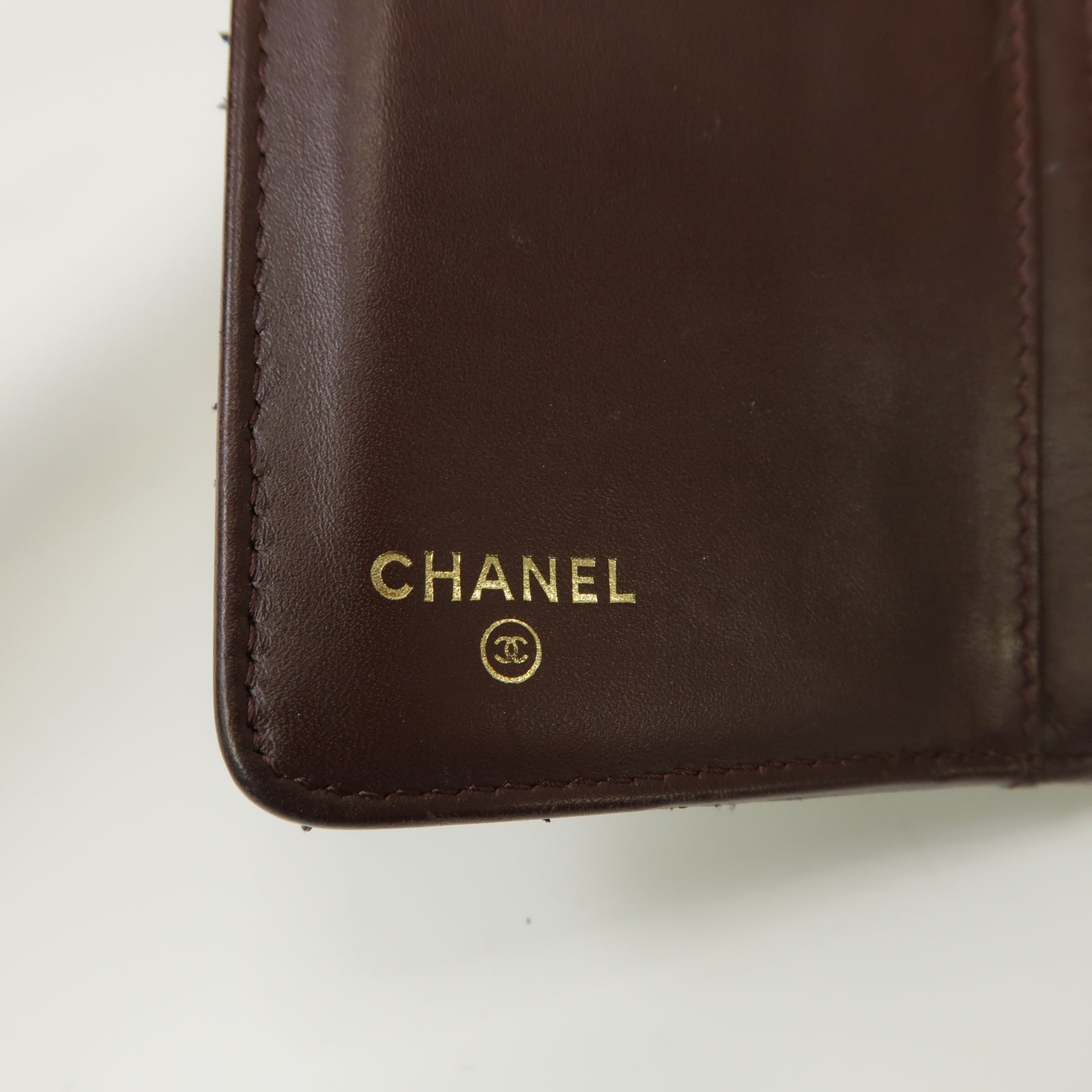 CHANEL 菱格Caviar皮革Long Wallet金扣長錢包黒色