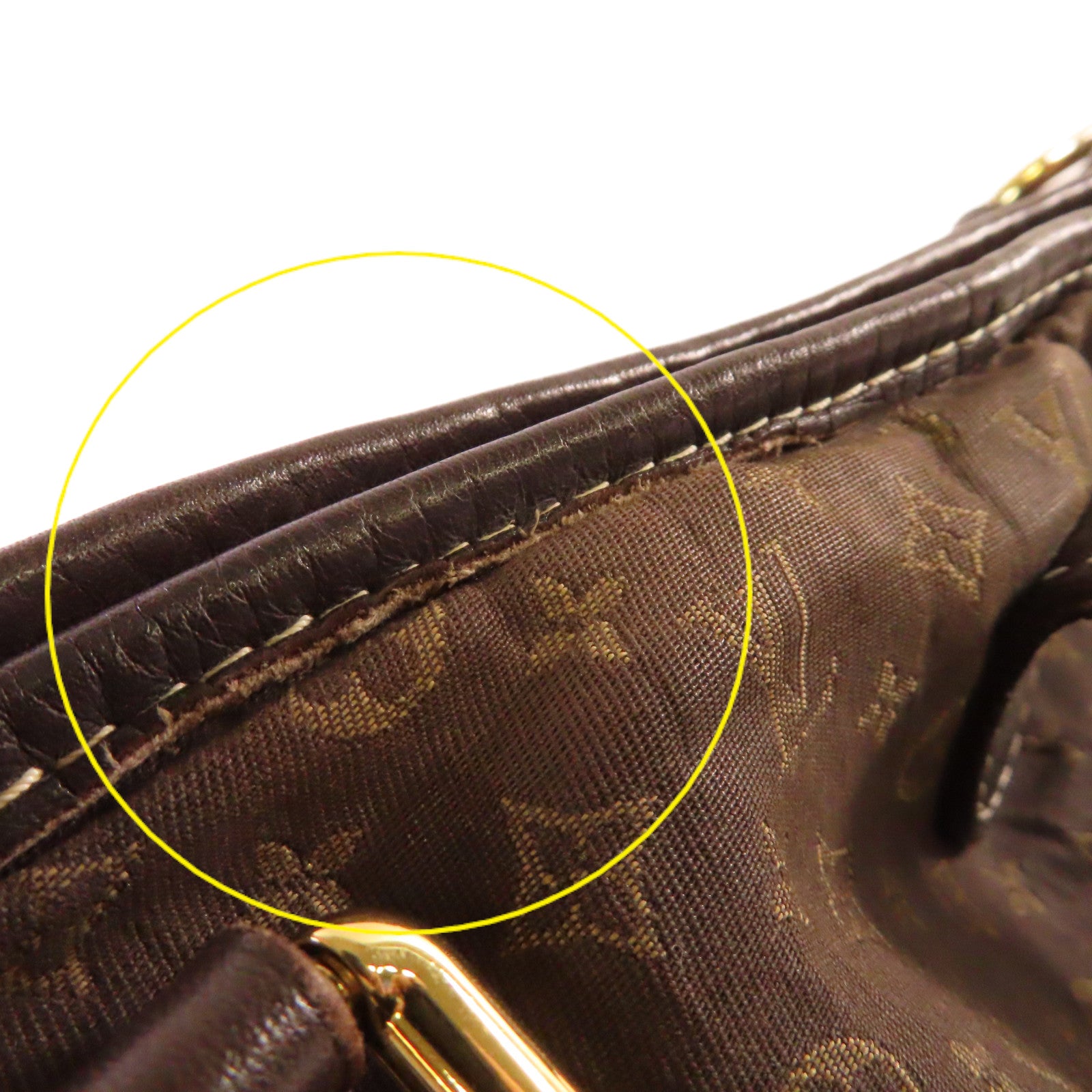 LOUIS VUITTON **【激減優惠】Monogram Mini Elegie 2Way Shoulder Bag金扣手挽肩背兩用袋啡色