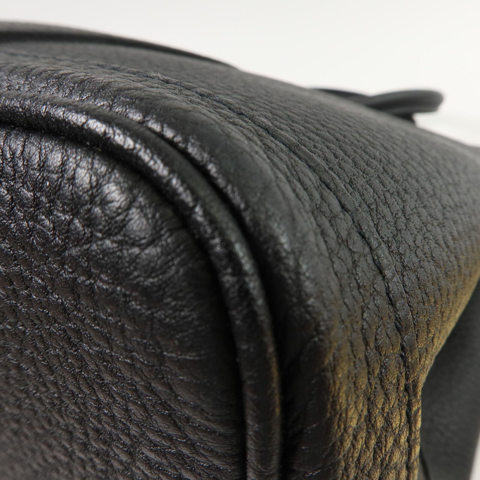 HERMES Negonda皮革Garden Party PM手挽袋Noir