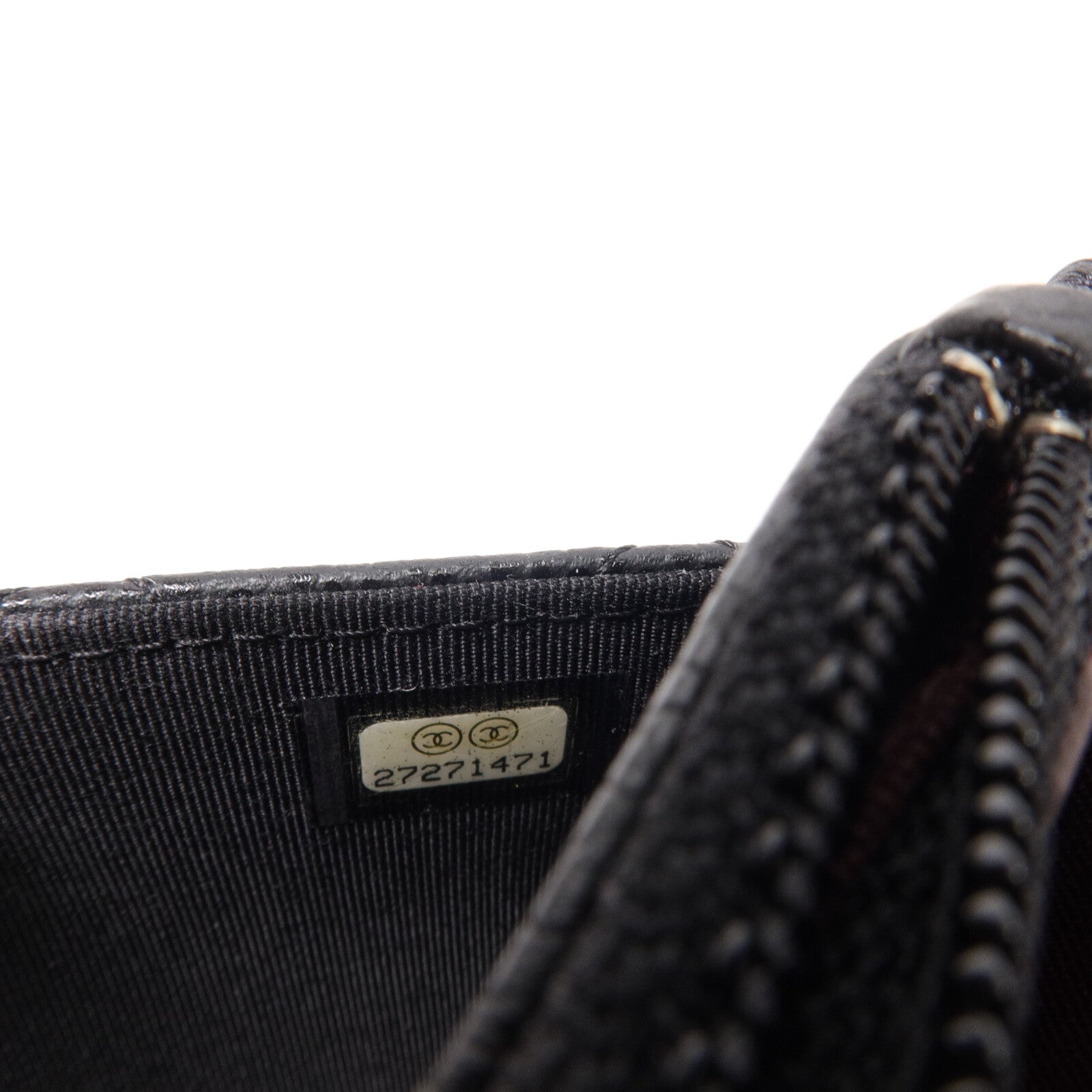 CHANEL 牛皮皮革Wallet On Chain鏈帶肩背袋
